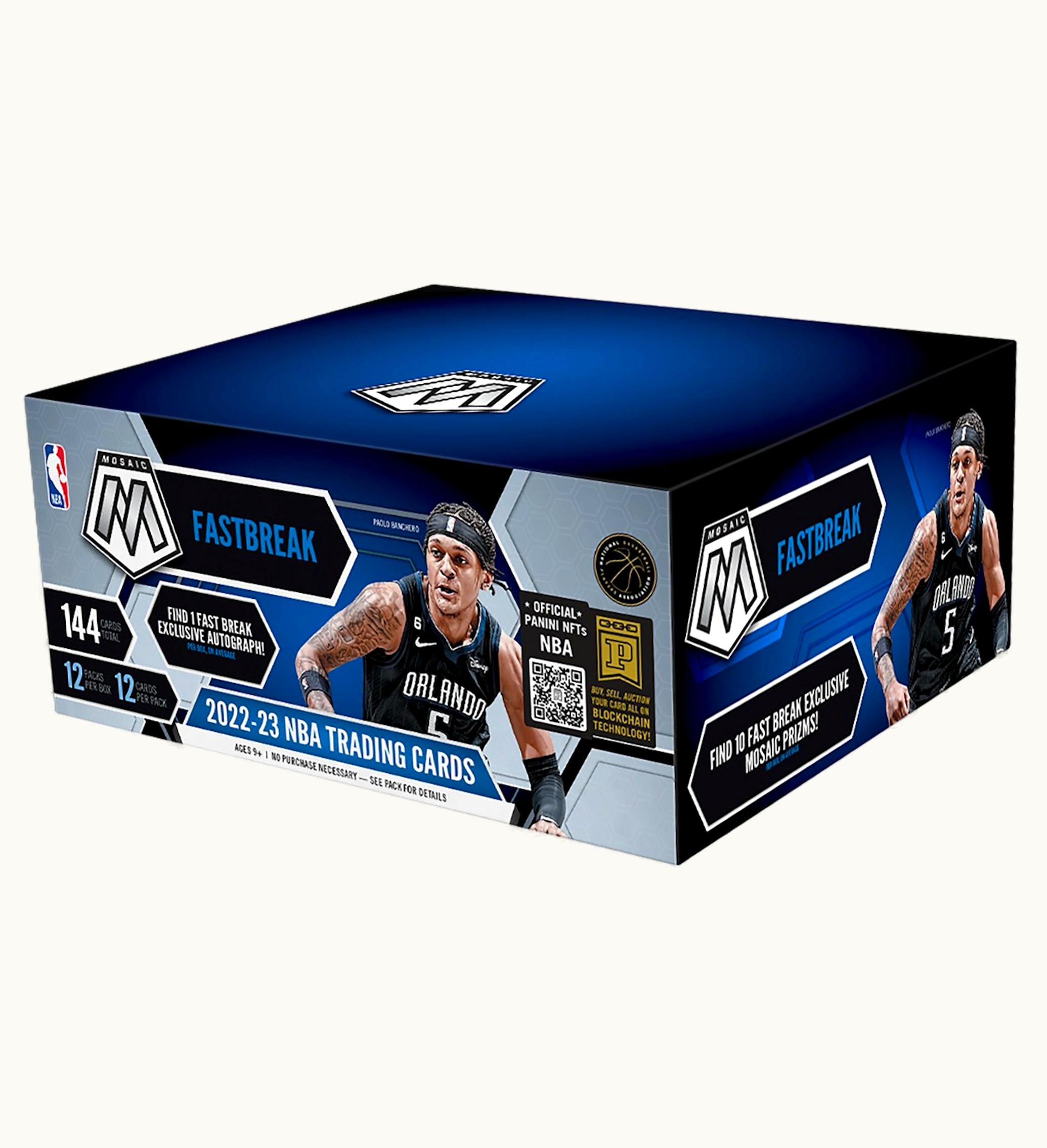 Panini 2022 23 Panini Mosaic Basketball Fast Break Box