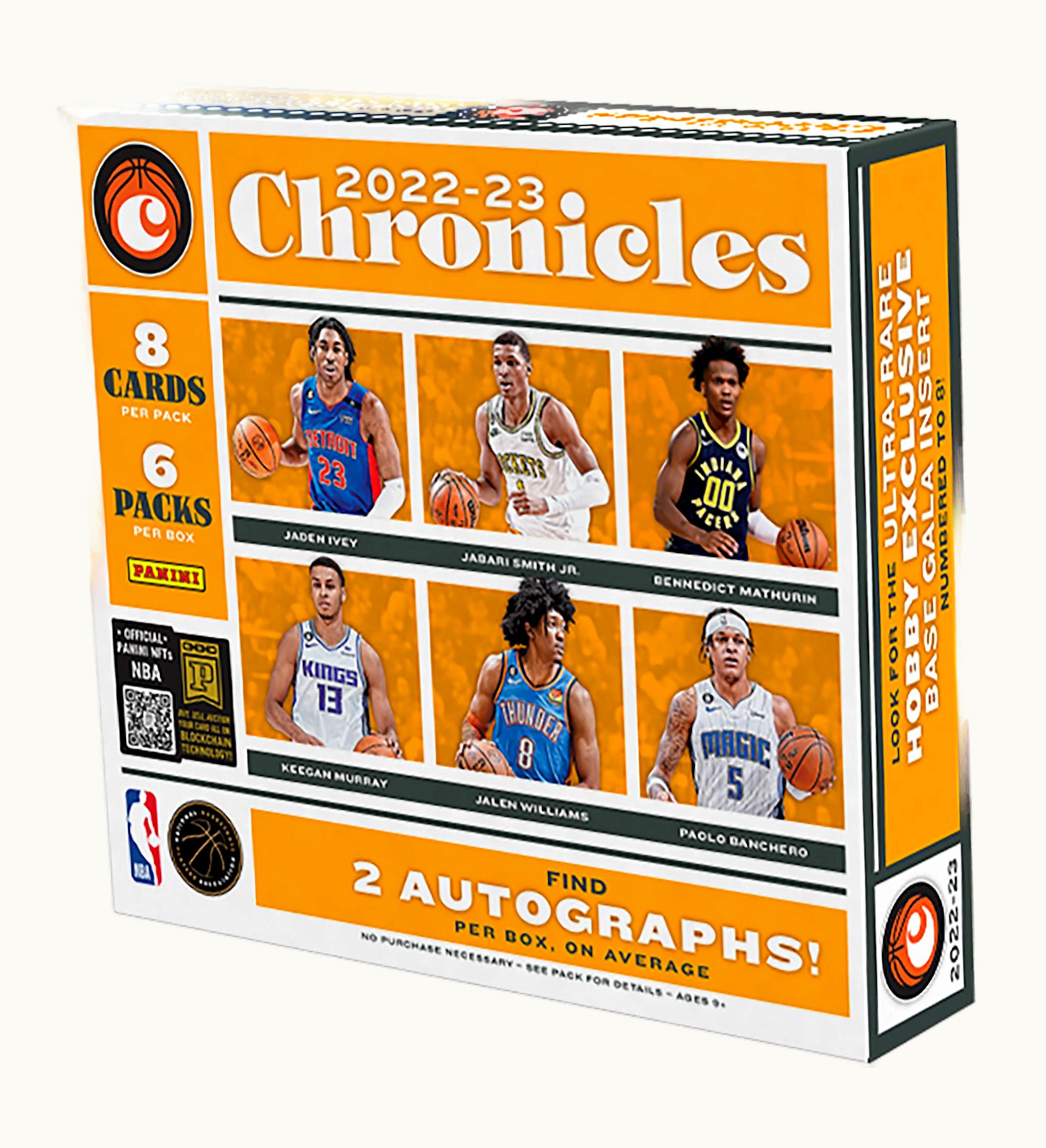Panini 2022 23 Panini Chronicles Basketball Hobby Box