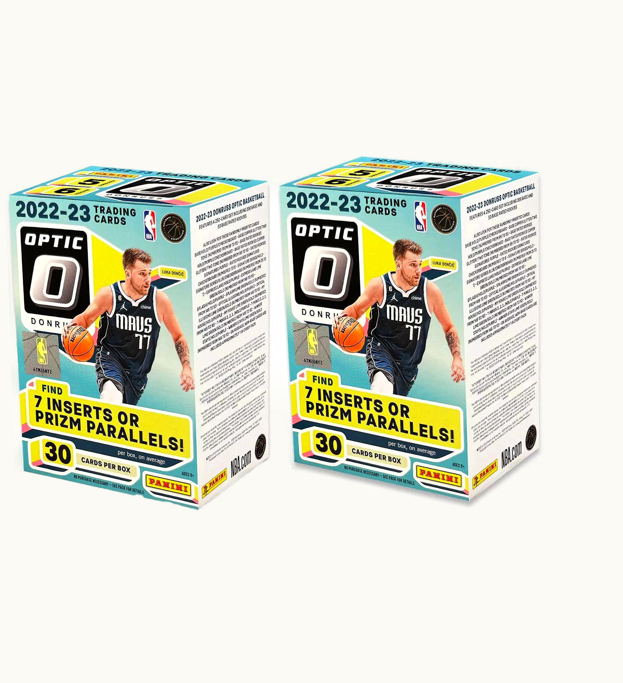 Panini 2022 23 Panini Donruss Optic Basketball Blaster Box 2x Lot