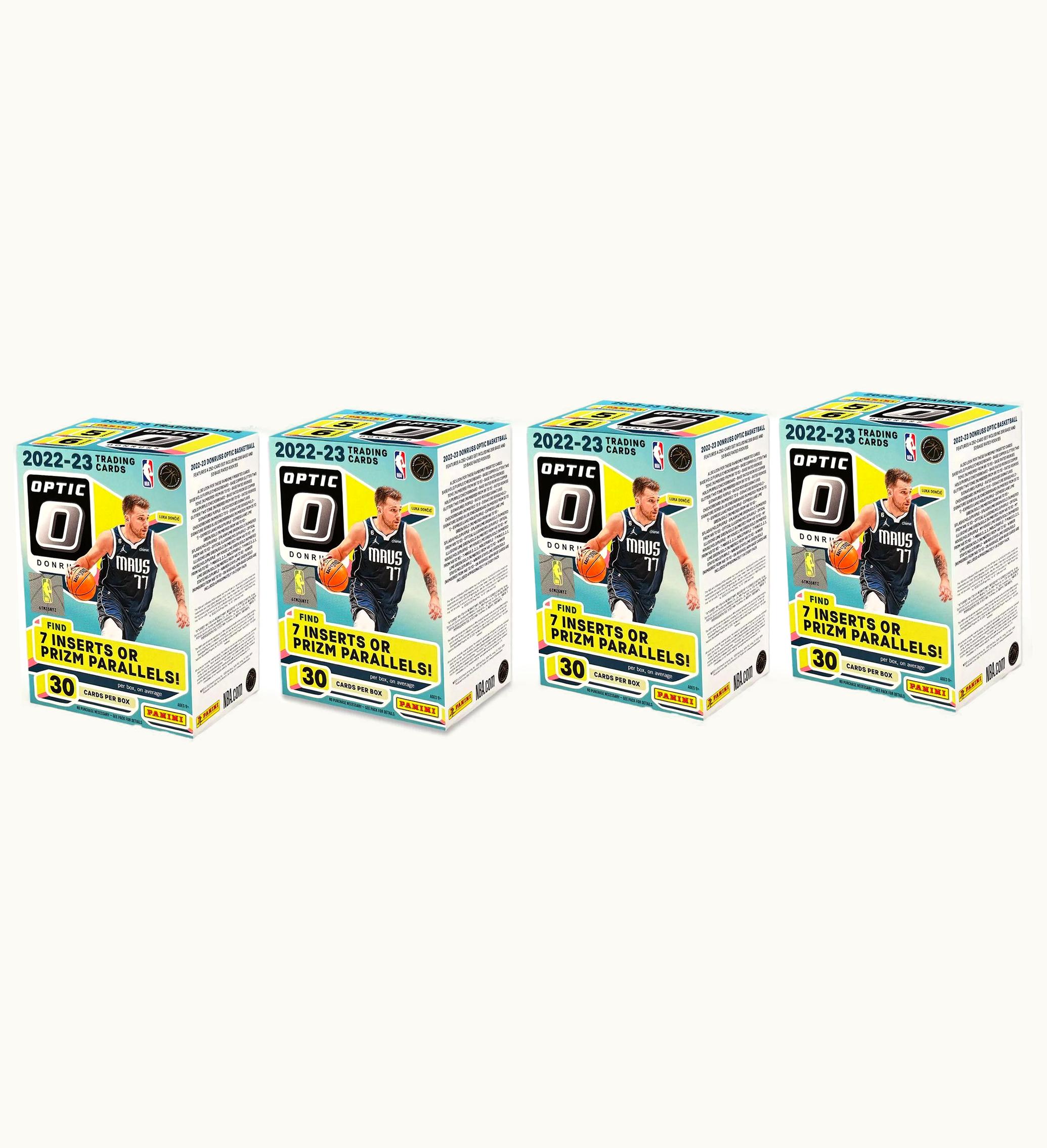 Panini 2022 23 Panini Donruss Optic Basketball Blaster Box 4x Lot