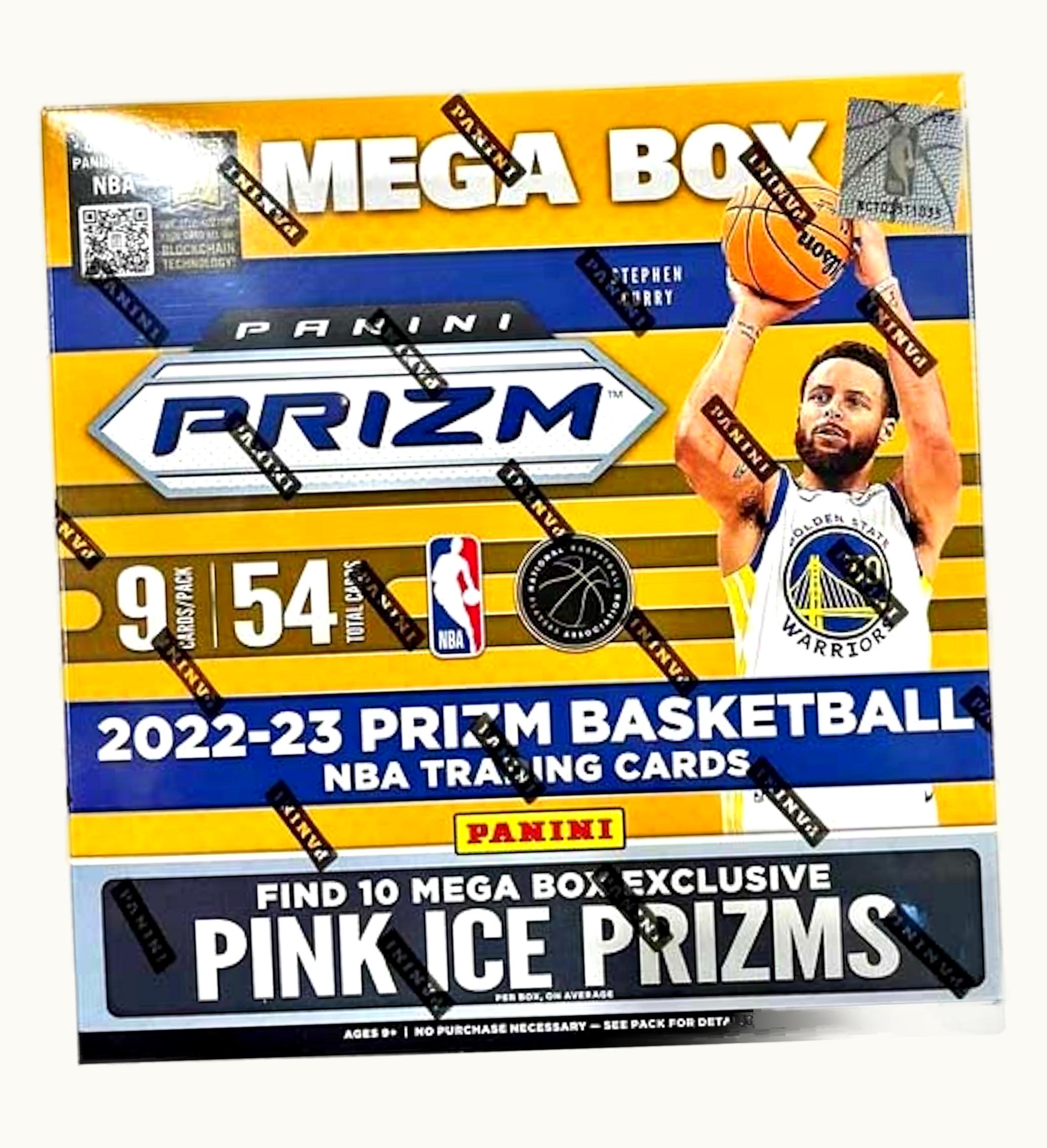 Panini 2022 23 Panini Prizm Basketball Mega Box Pink Ice Prizms