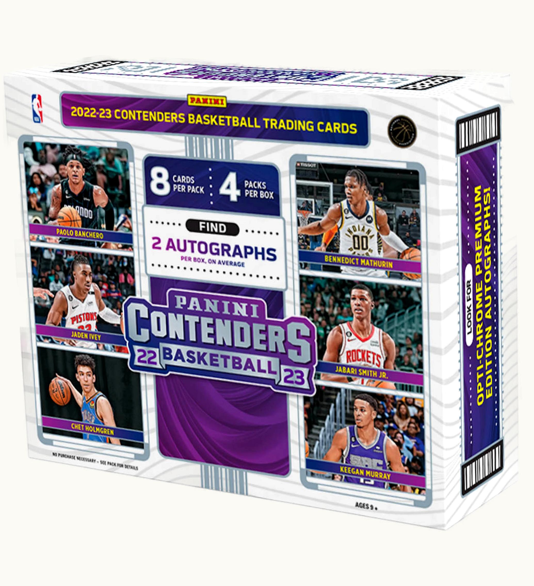 Panini 2022 23 Panini Contenders Basketball Hobby Box