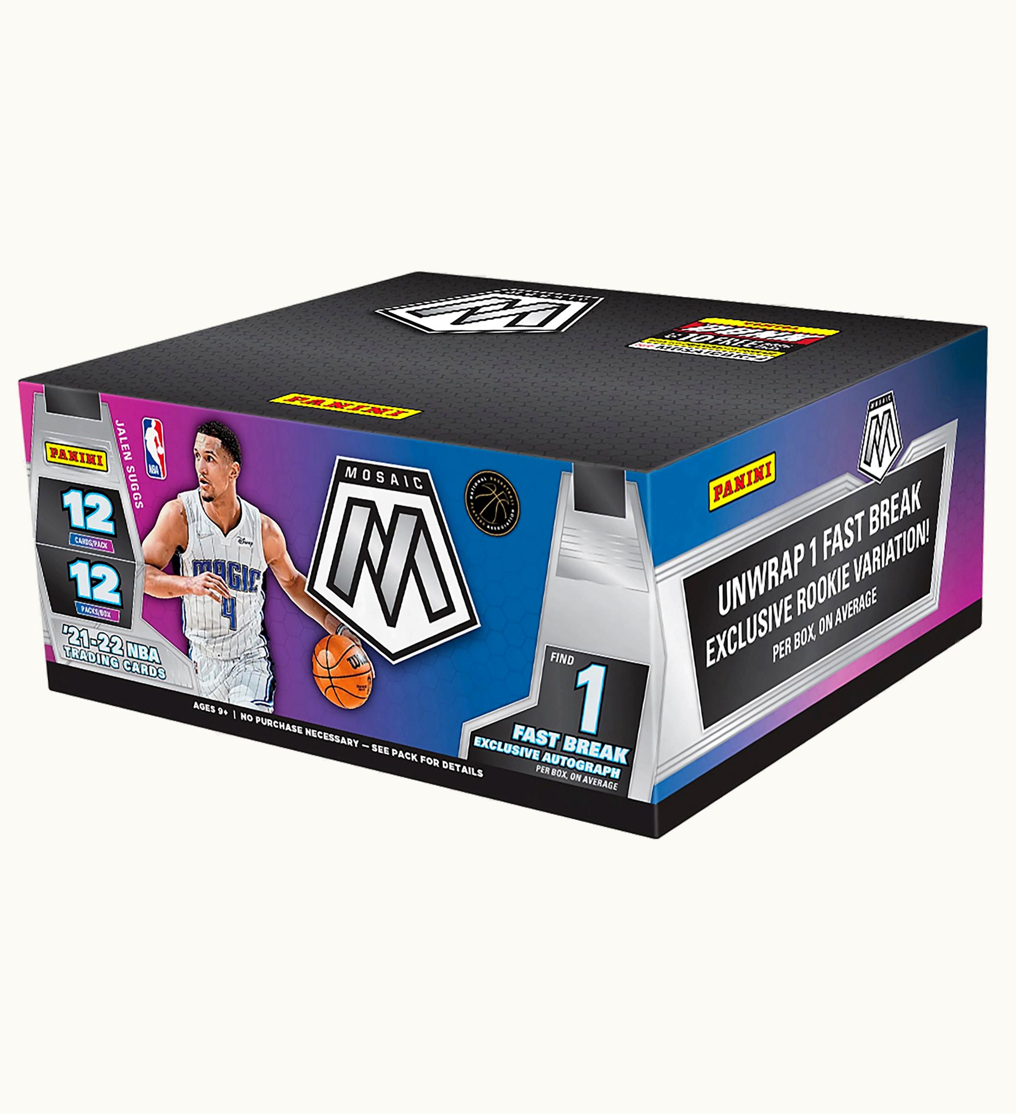 Panini 2021 22 Panini Mosaic Basketball Fast Break Box