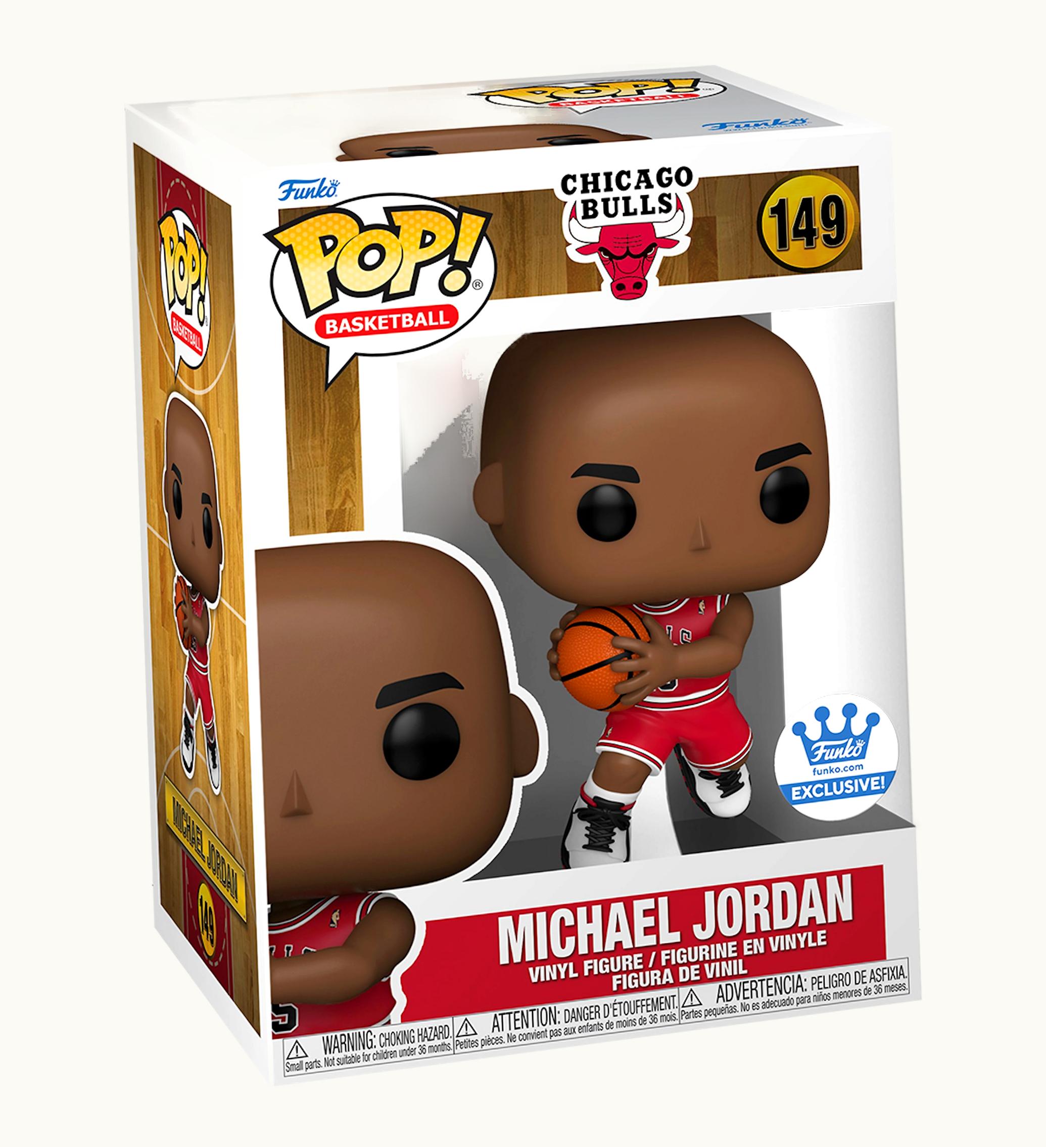 Funko Funko Pop Basketball NBA Chicago Bulls Michael Jordan Funko Shop Exclusive Figure 149