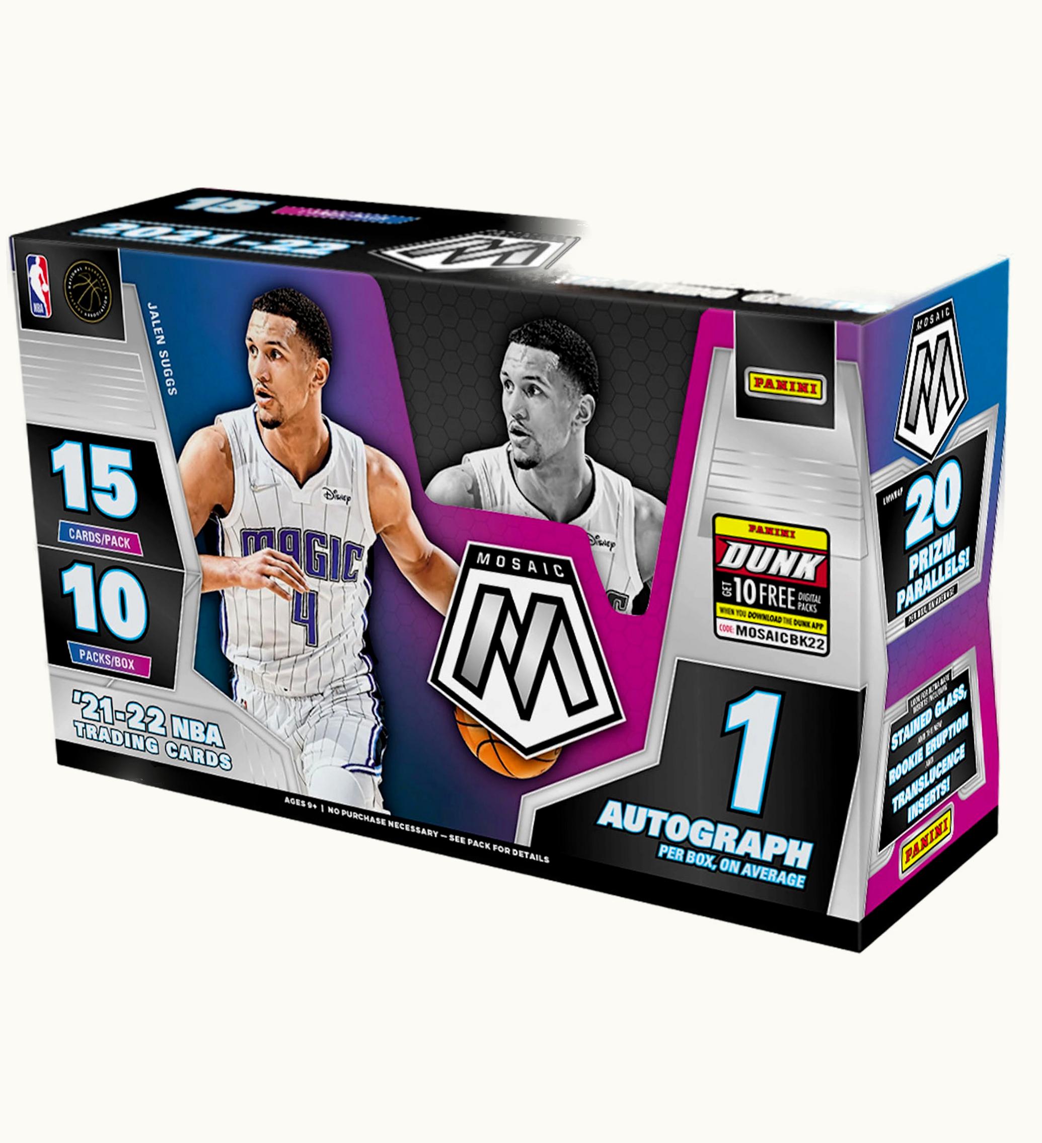 Panini 2021 22 Panini Mosaic Basketball Hobby Box