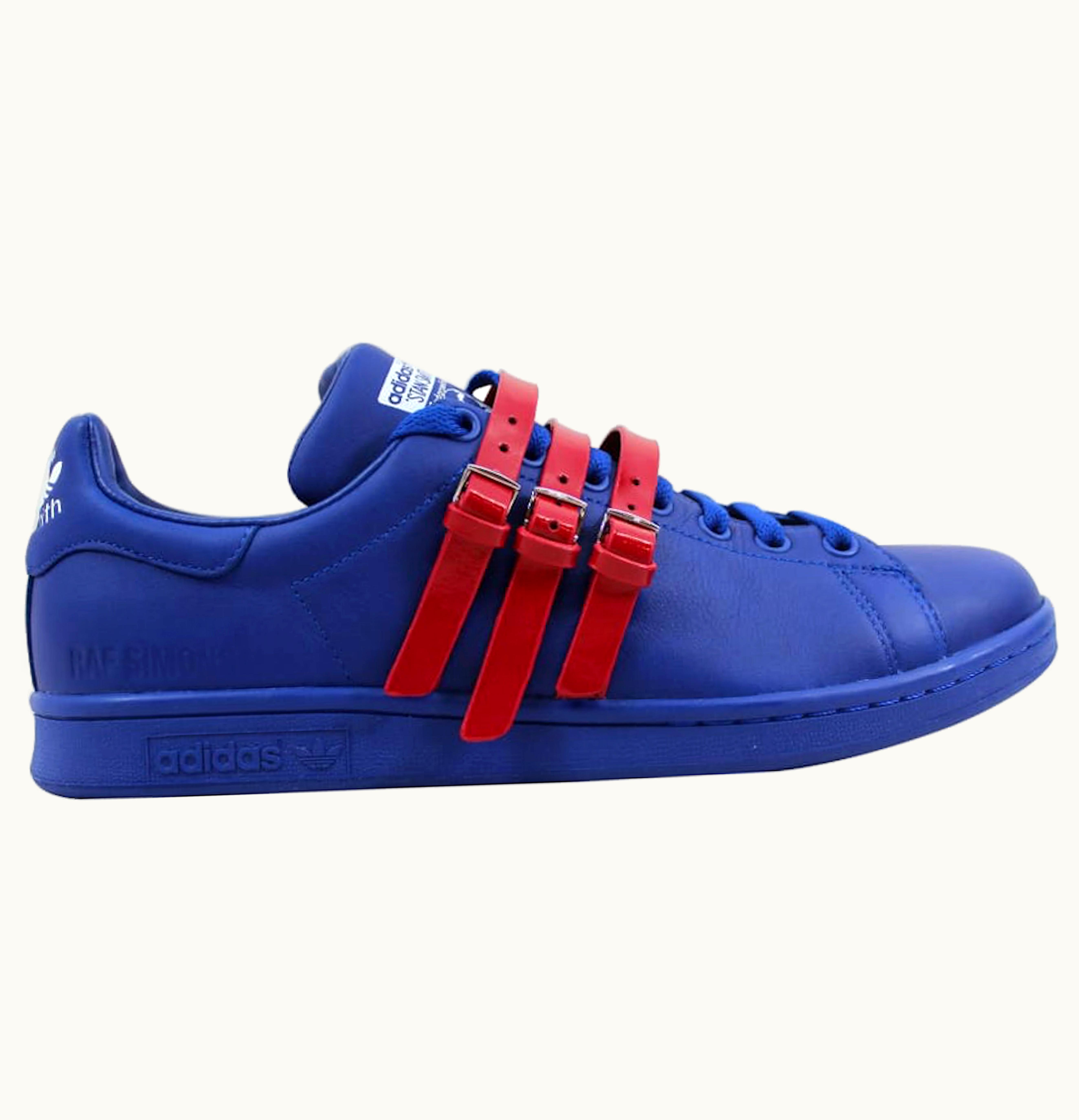 Adidas adidas Raf Simons Stan Smith Strap Royal Blue Red