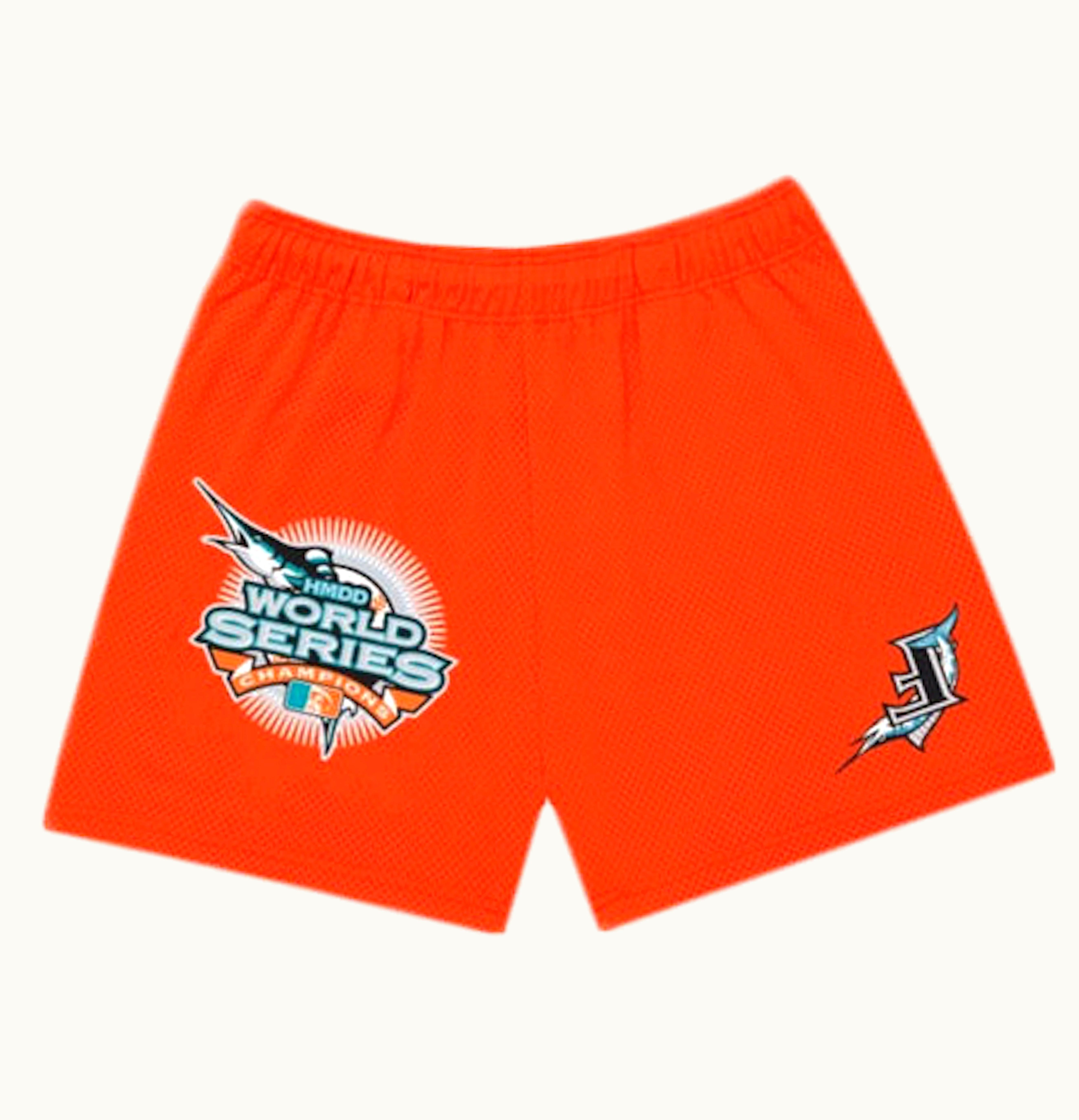 Happy Memories Don't Die Happy Memories Dont Die Marlins Basketball Short Orange