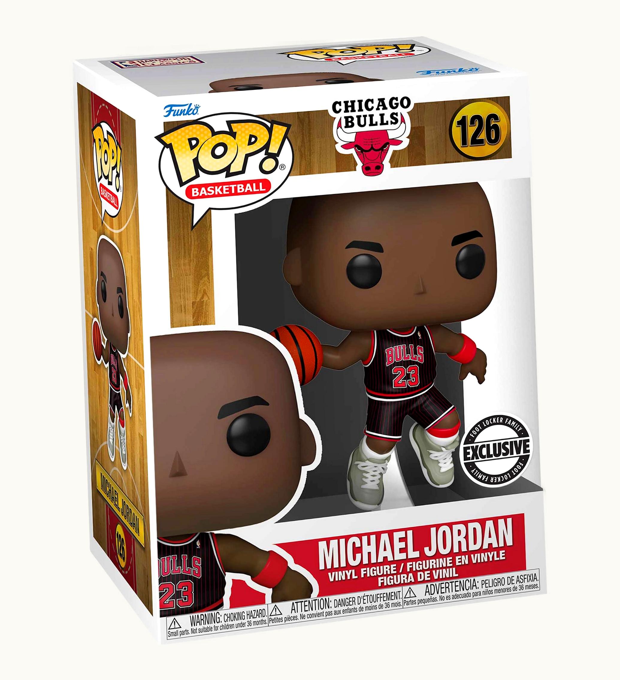 Funko Funko Pop Basketball Chicago Bulls Michael Jordan Foot Locker Family Exclusive Figure 126