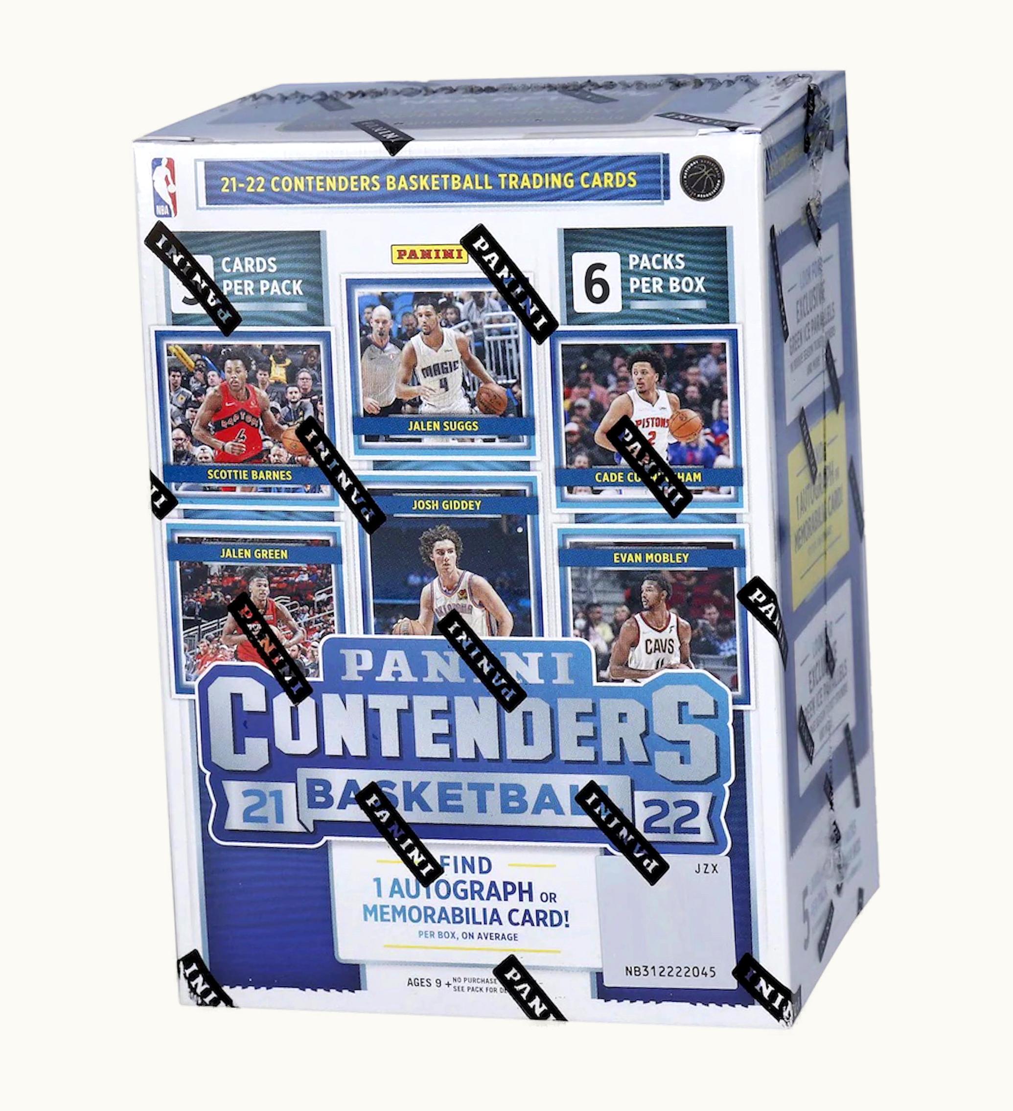 Panini 2021 22 Panini Contenders Basketball Fanatics Exclusive Blaster Box 30 Count