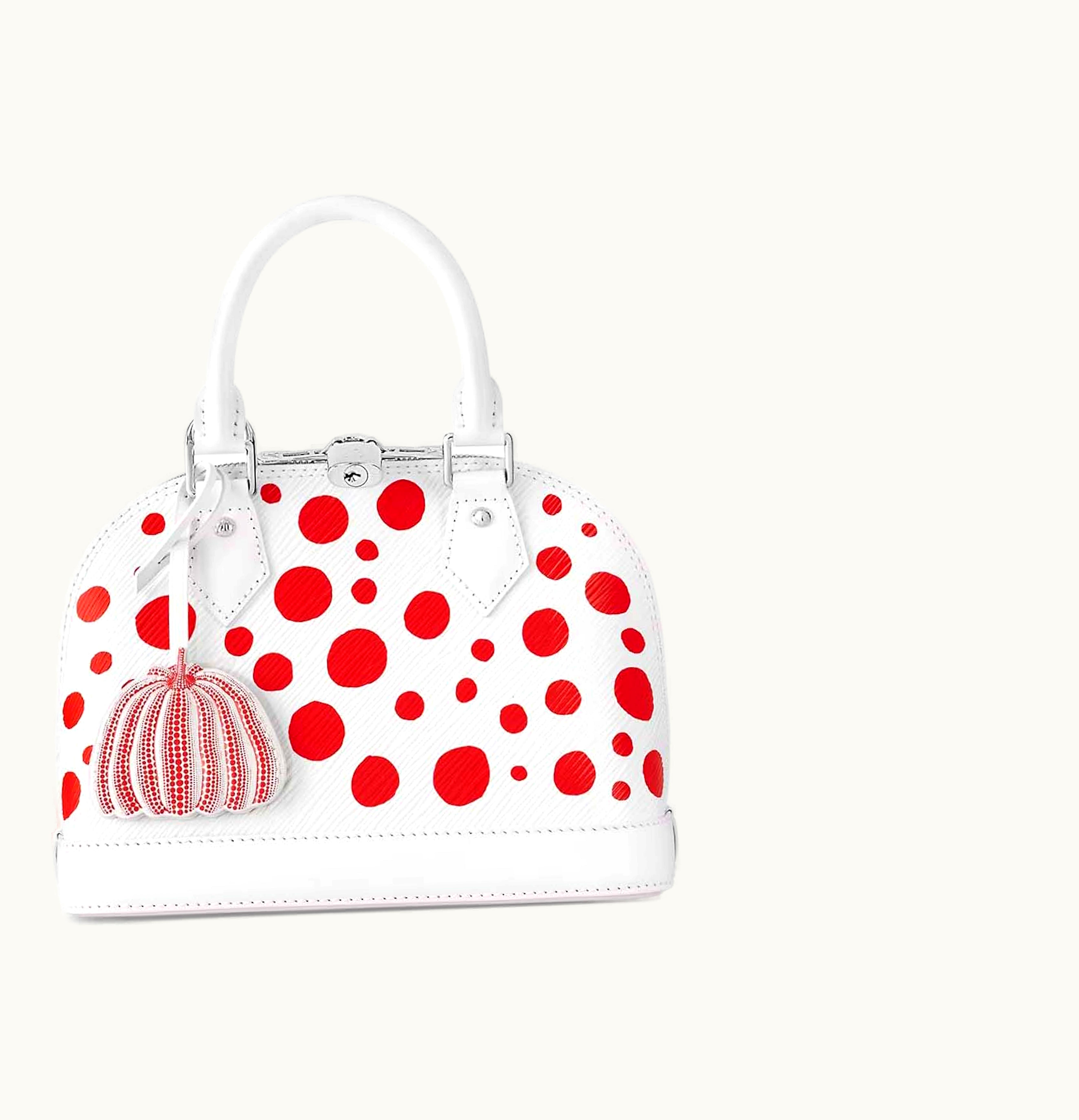 Louis Vuitton Louis Vuitton LV X Yk Alma BB White Red