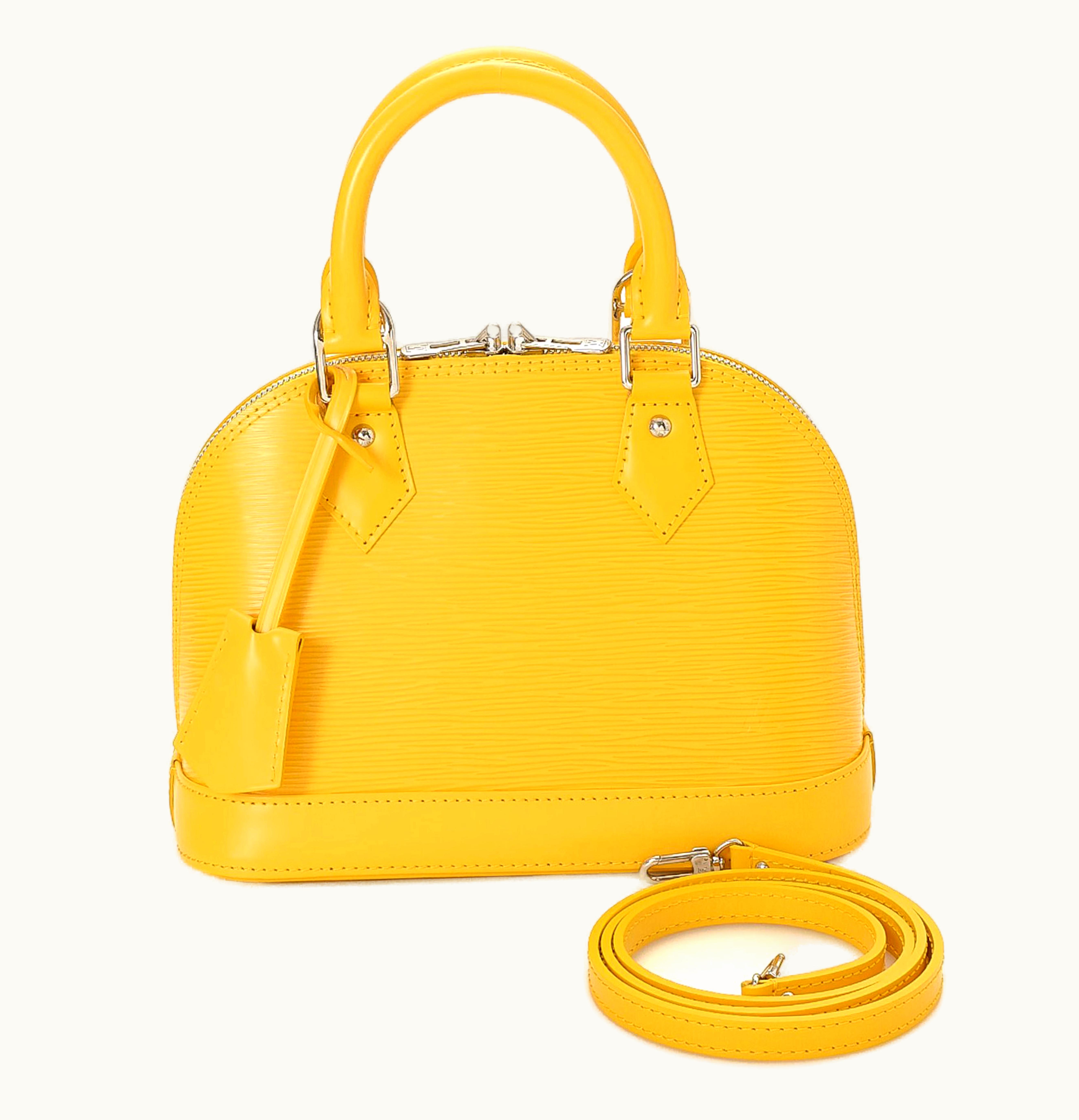 Louis Vuitton Louis Vuitton Alma Bandouliere Epi BB Mimosa