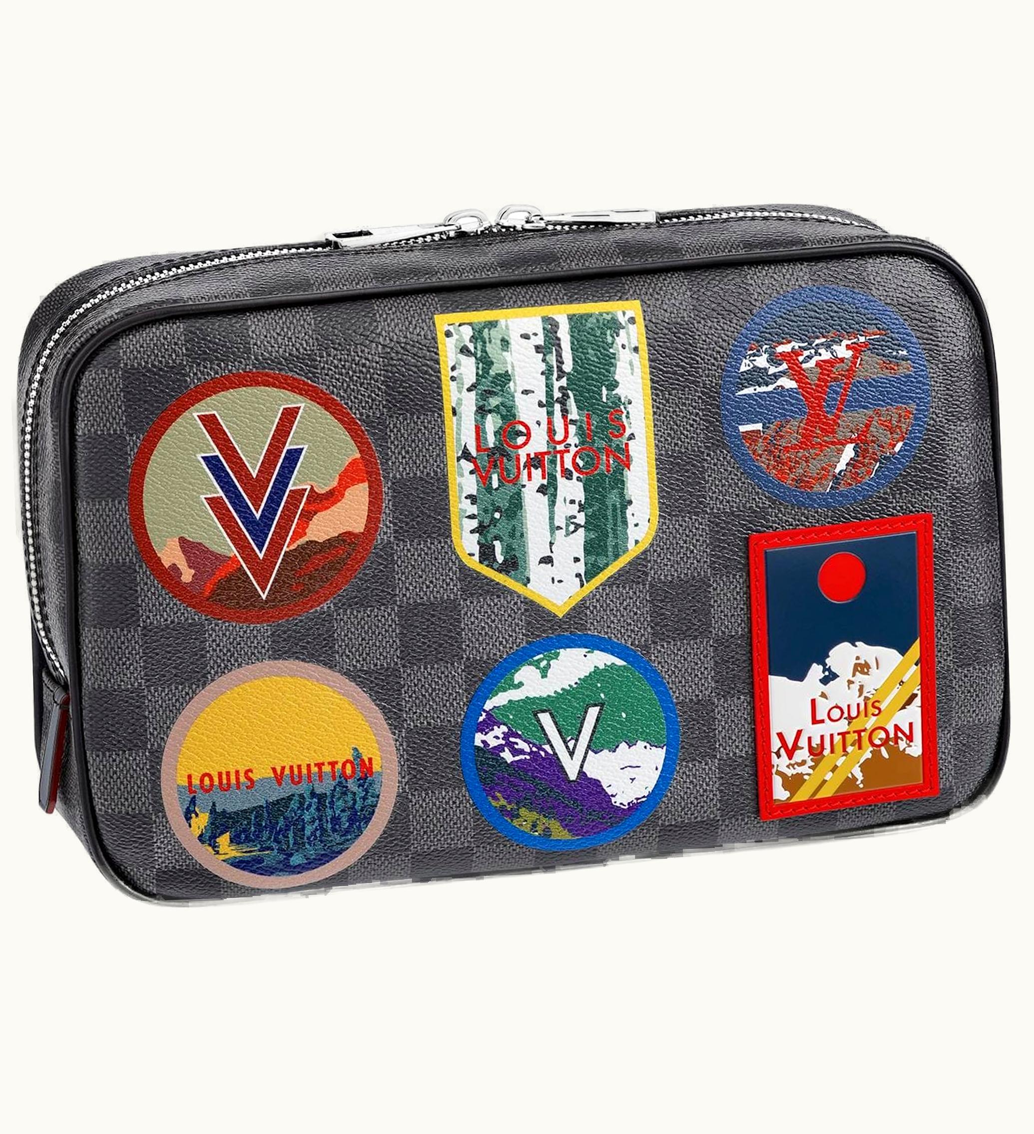 Louis Vuitton Louis Vuitton Toilet Pouch Damier Alps Gm Graphite