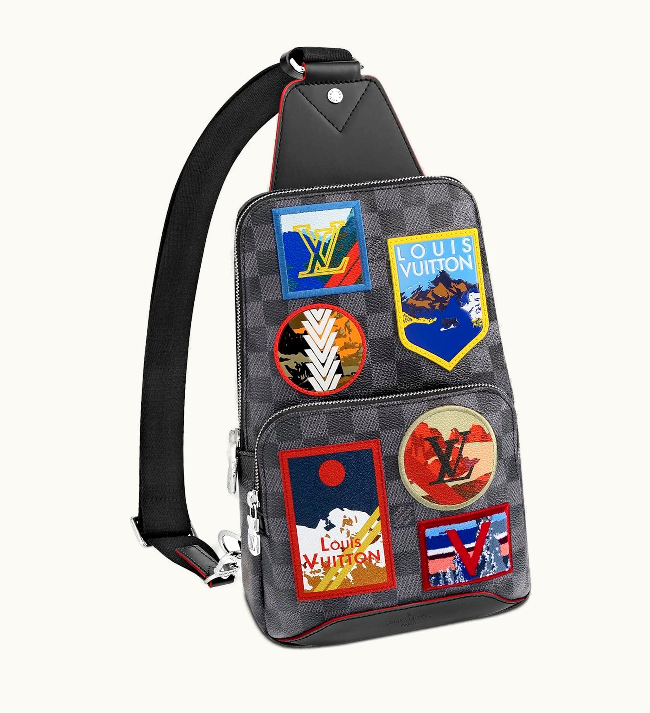 Louis Vuitton Louis Vuitton Avenue Sling Bag Damier Alps Graphite