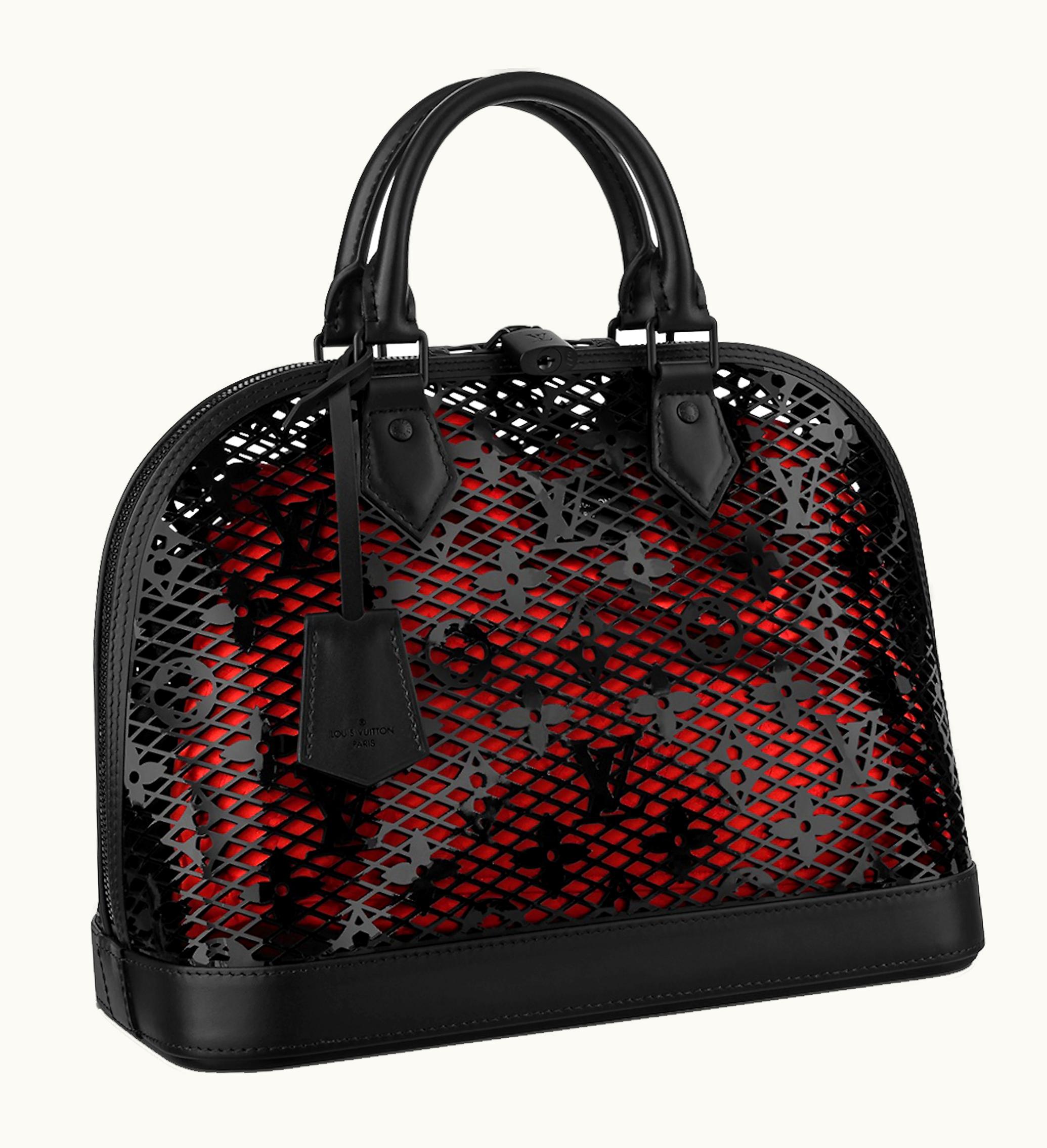 Louis Vuitton Alma PM Handbag Black