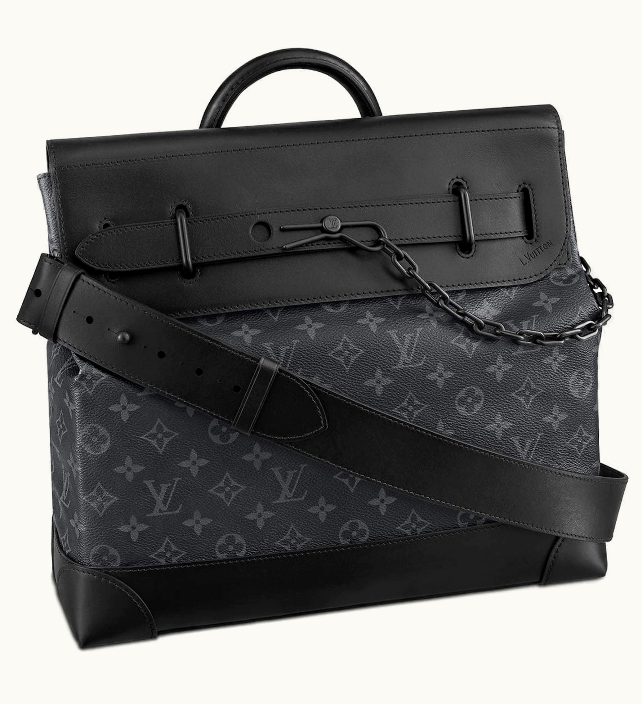 Louis Vuitton Steamer Monogram Eclipse Black
