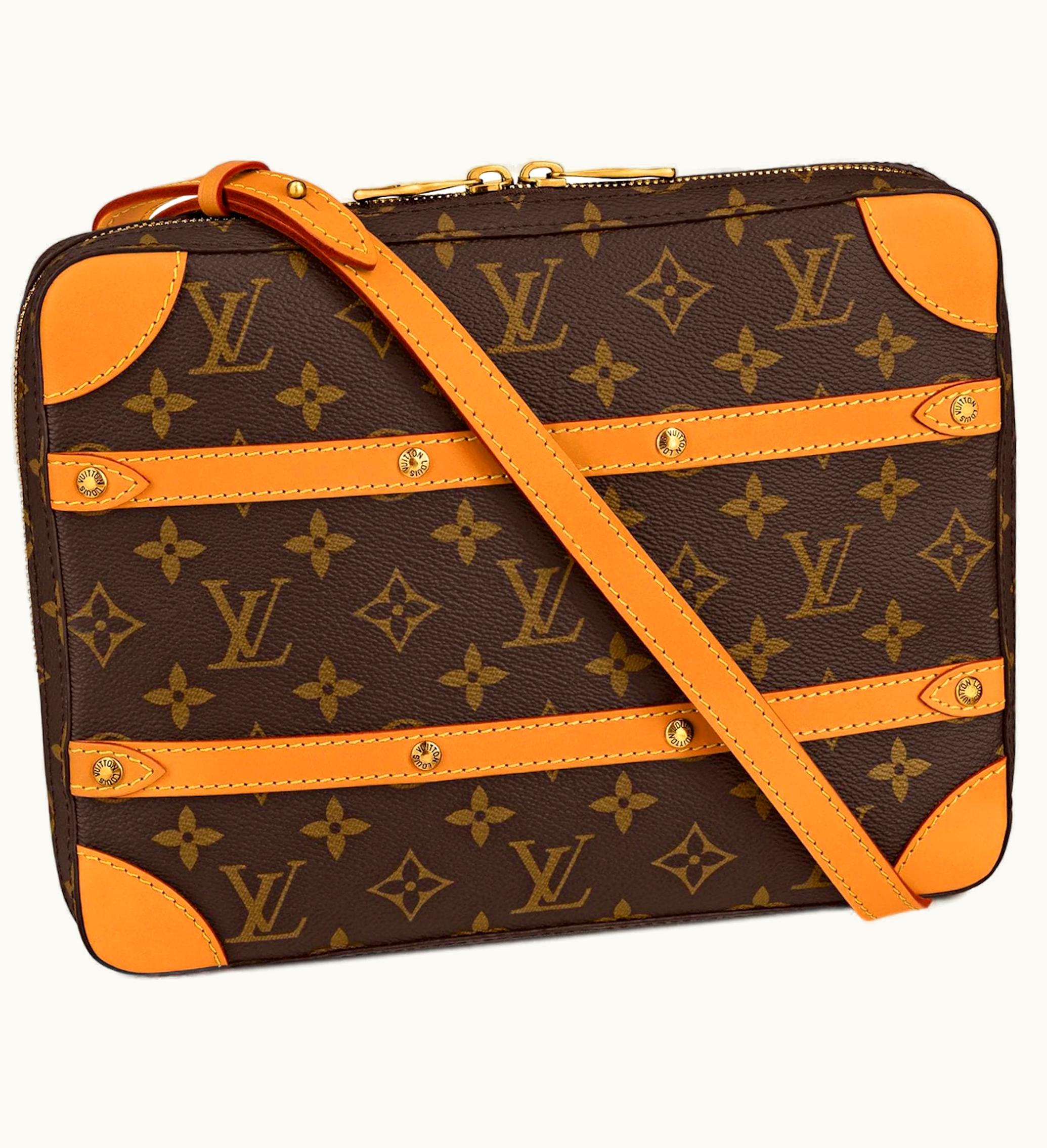 Louis Vuitton Soft Trunk Messenger Monogram MM Brown