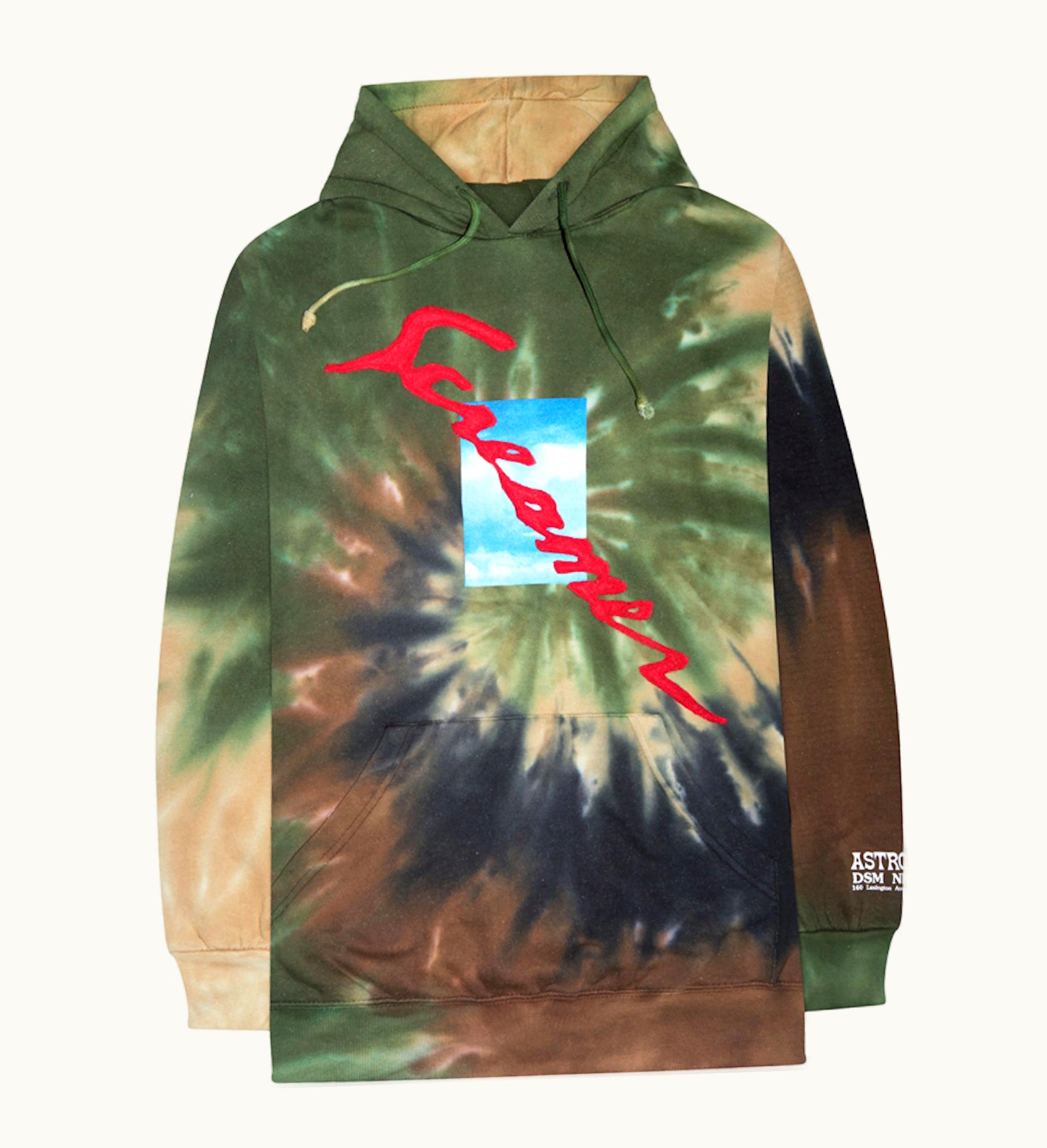 Travis Scott Travis Scott Astroworld X DSM NY Screamer Hoodie Tie Dye
