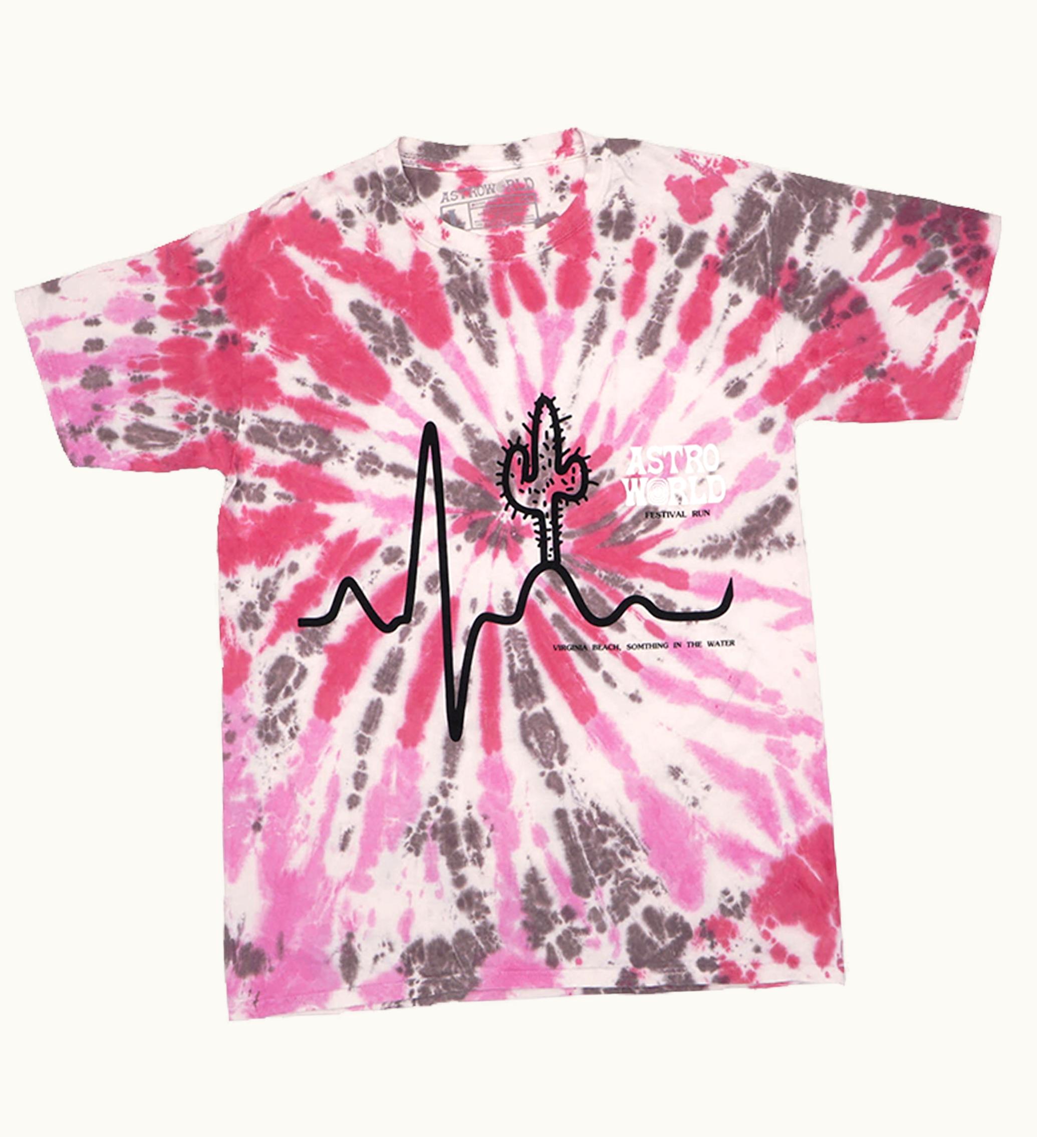 Travis Scott Astroworld Something In The Water Exclusive T Shirt Tie Dye