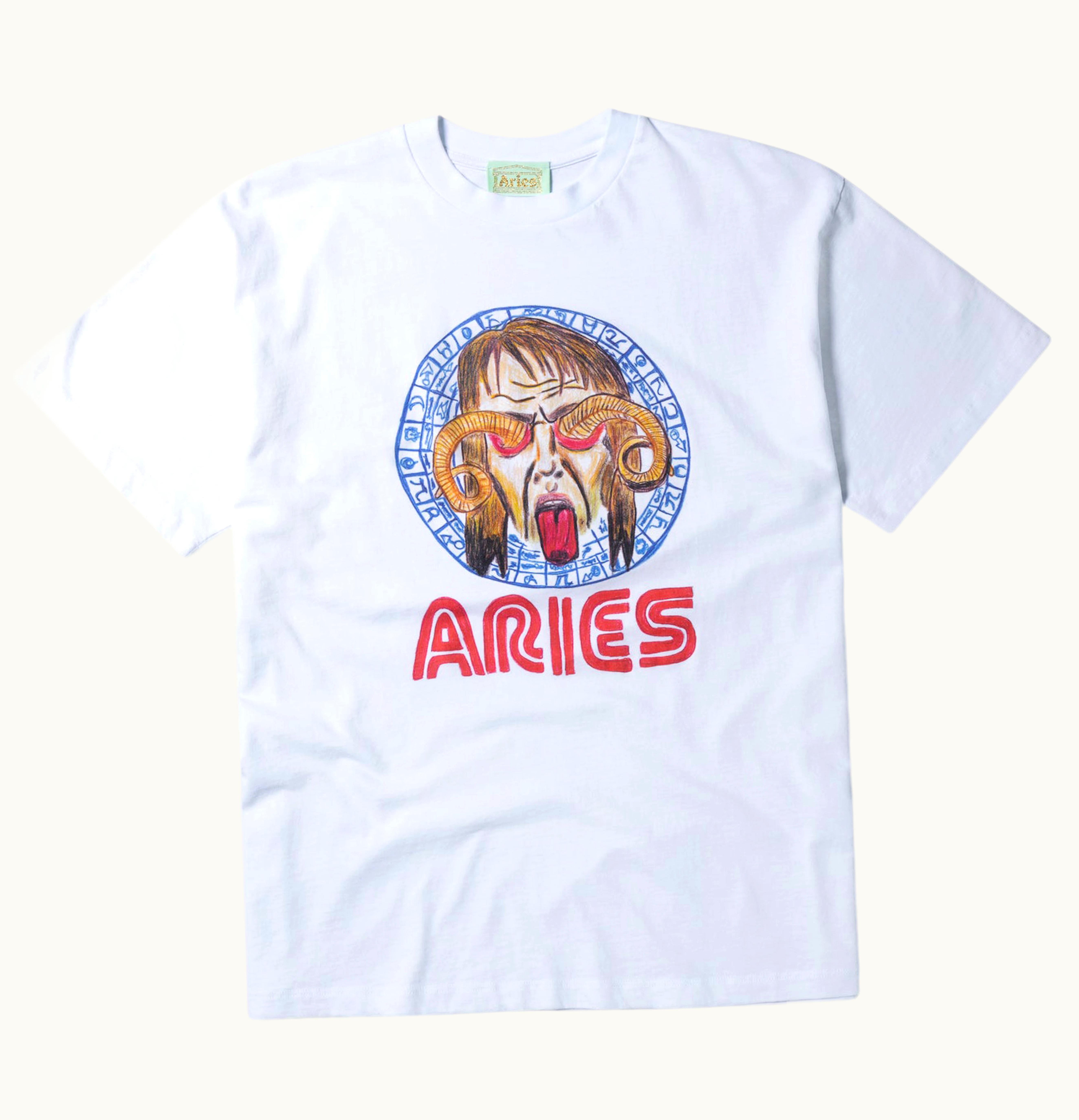 Aries Astrology For Aliens T Shirt White