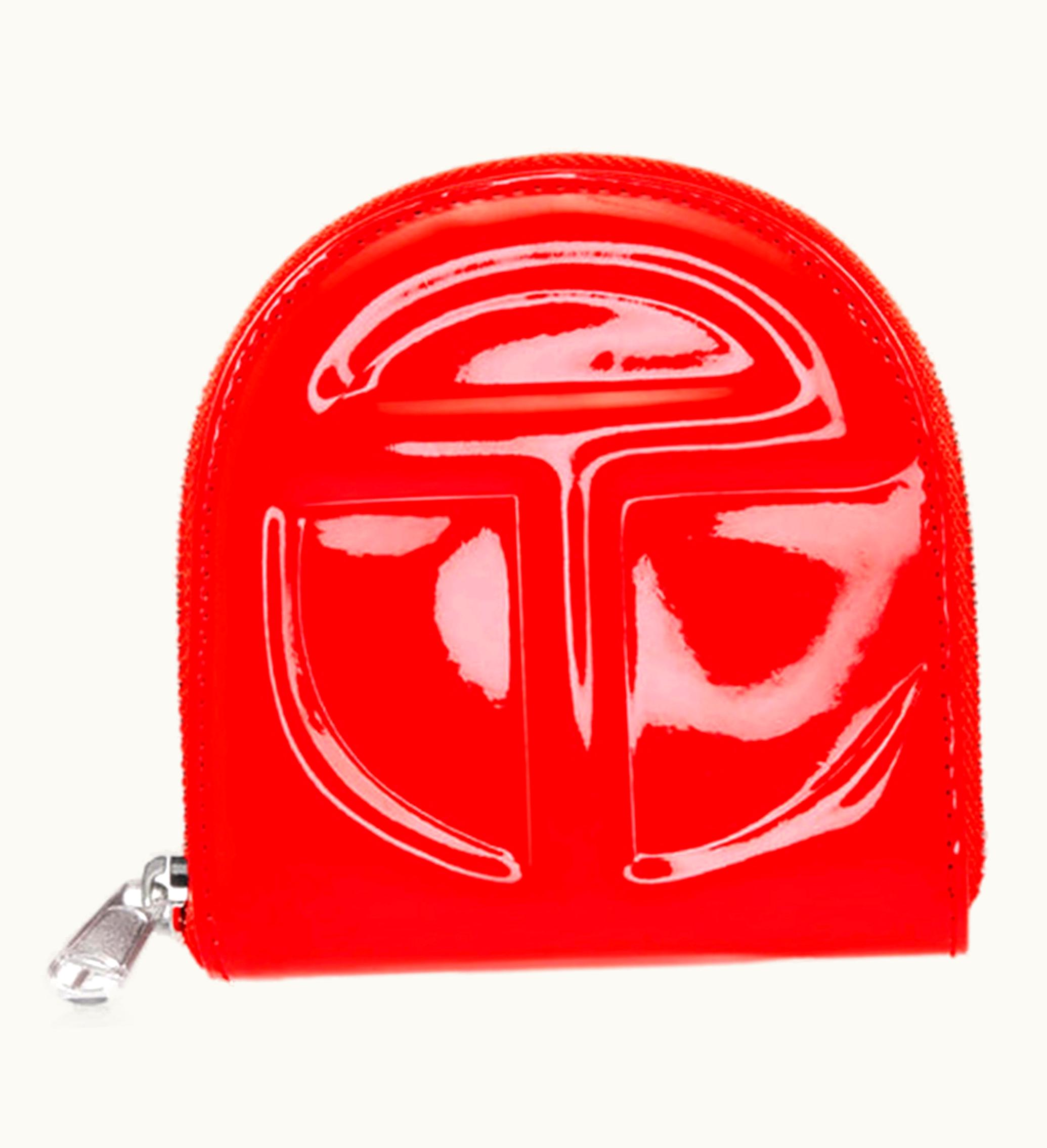 Telfar Telfar Wallet Red Patent