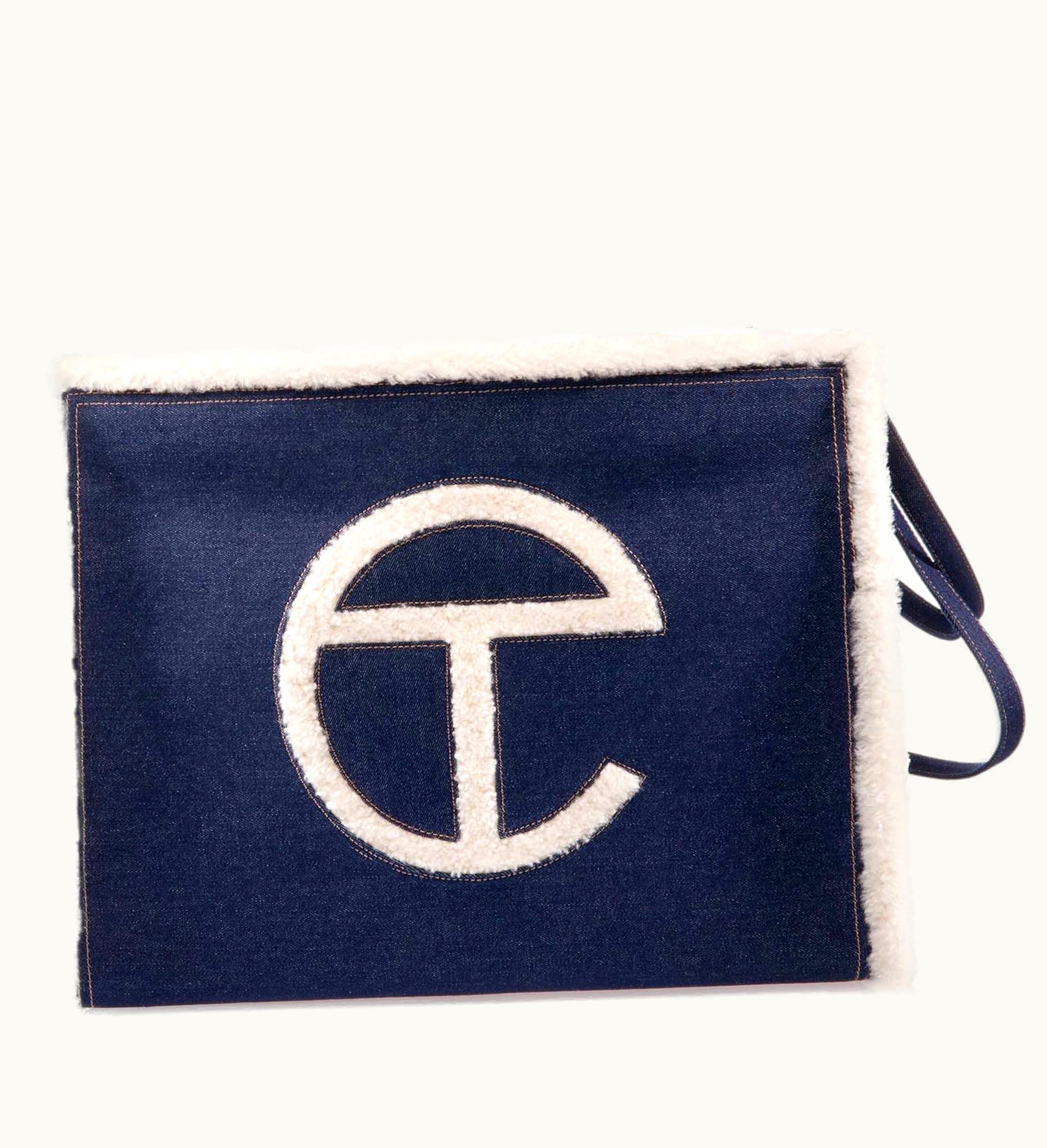 Telfar Telfar X UGG Medium Shopping Bag Denim