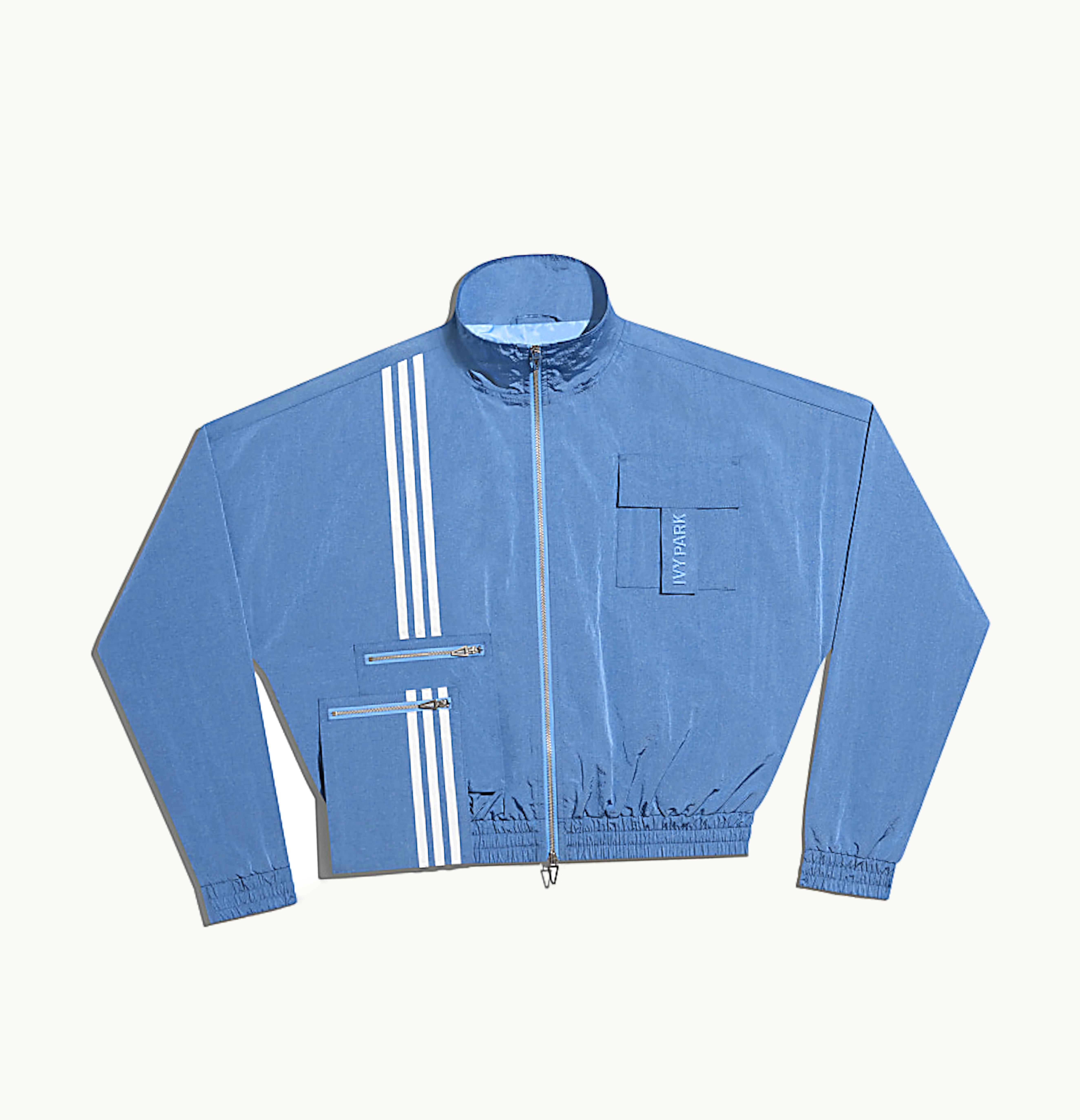 Adidas adidas Ivy Park Nylon Track Jacket All Gender Light Blue