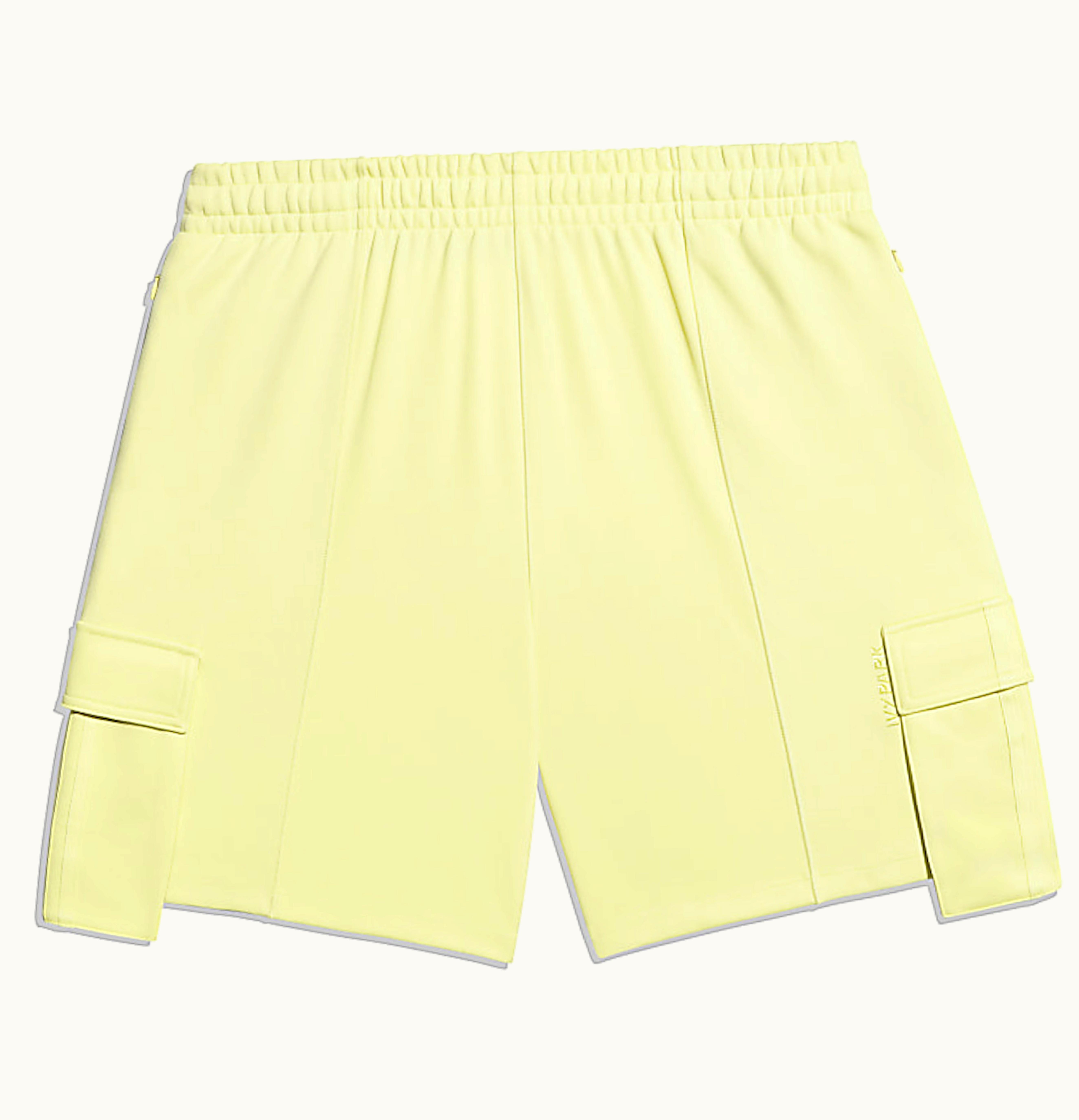 Adidas adidas Ivy Park Shorts Gender Neutral Yellow Tint