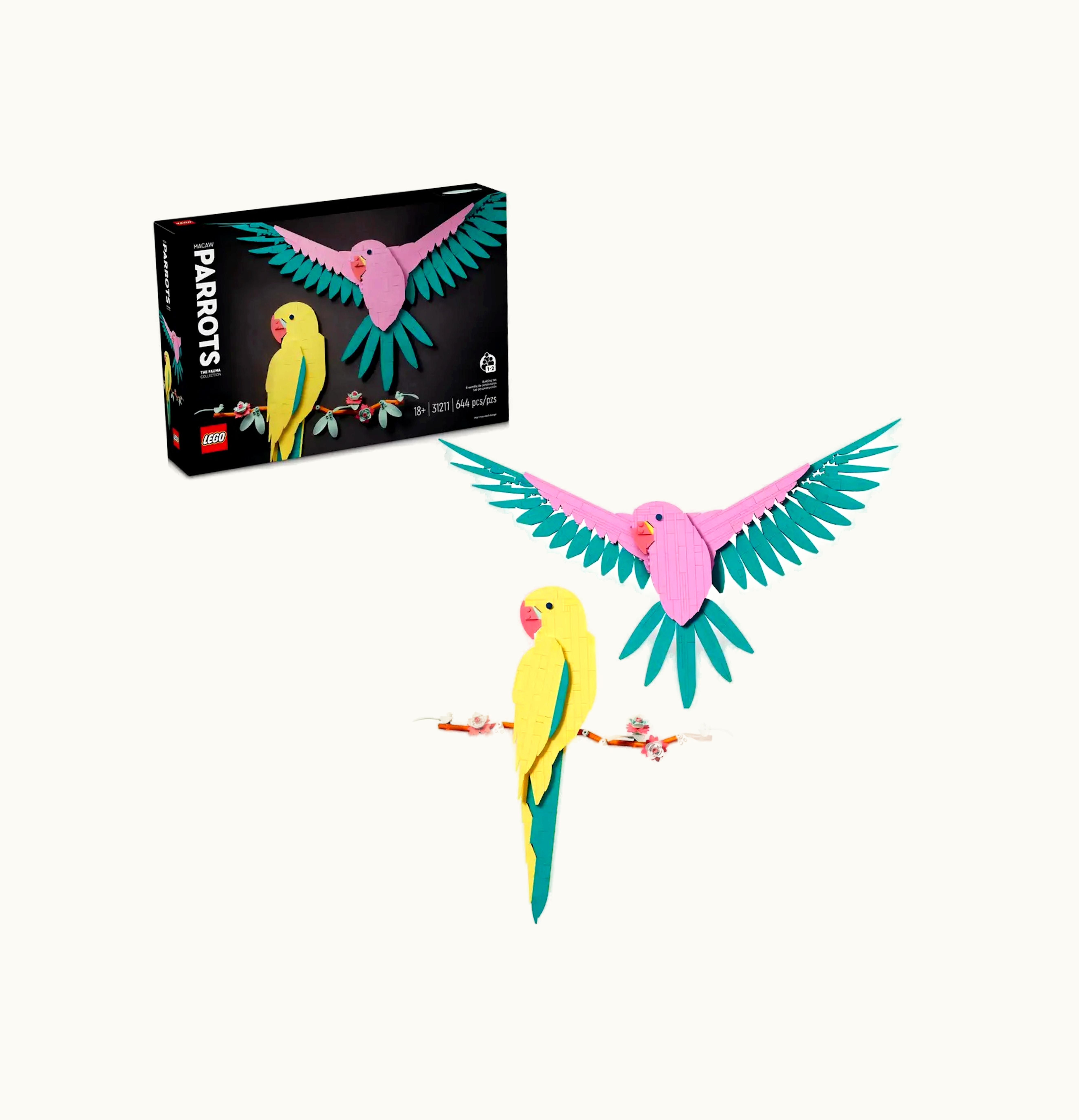 LEGO Lego Art The Fauna Collection Macaw Parrots Set 31211
