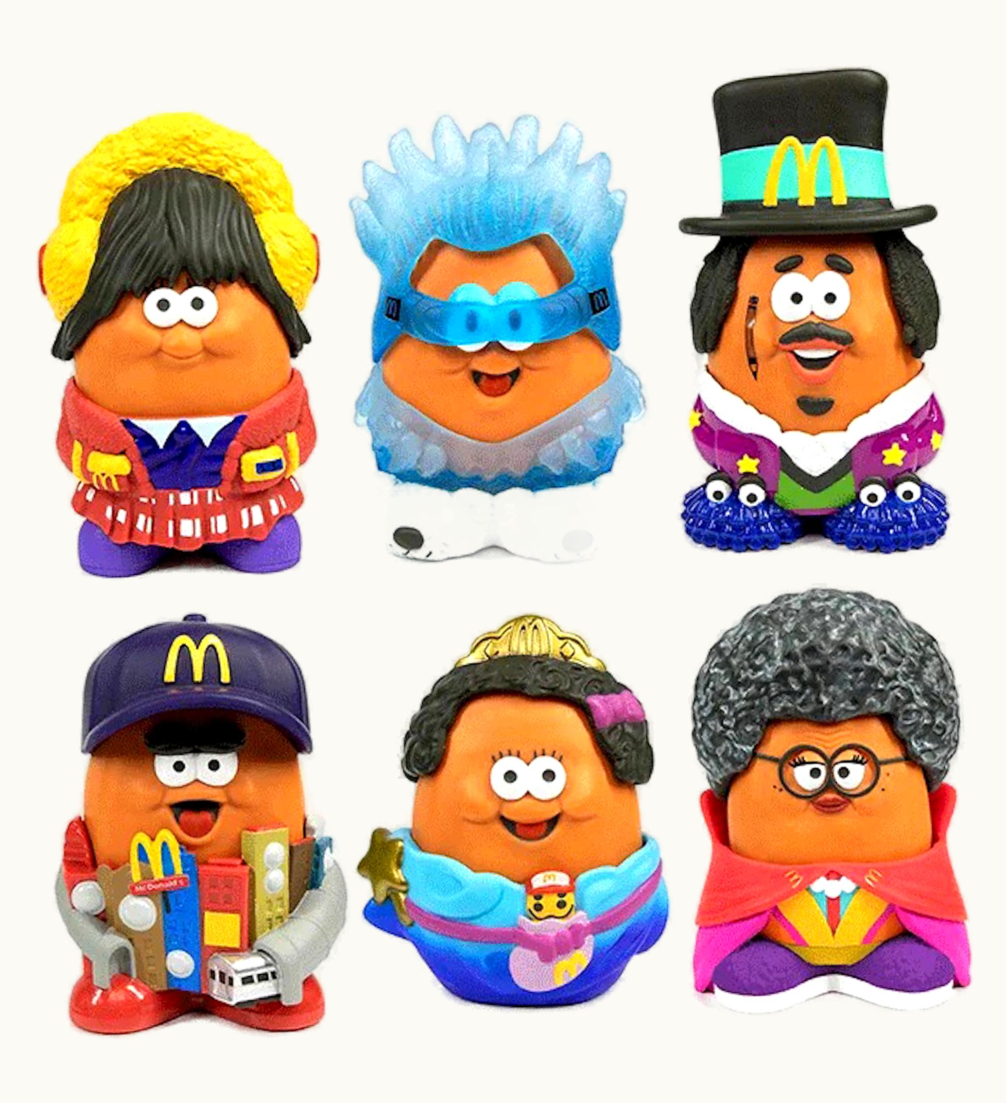 McDonald's McDonald's McDonalds X Kevin Frost Mcnugget Buddies Figures Set Of 6