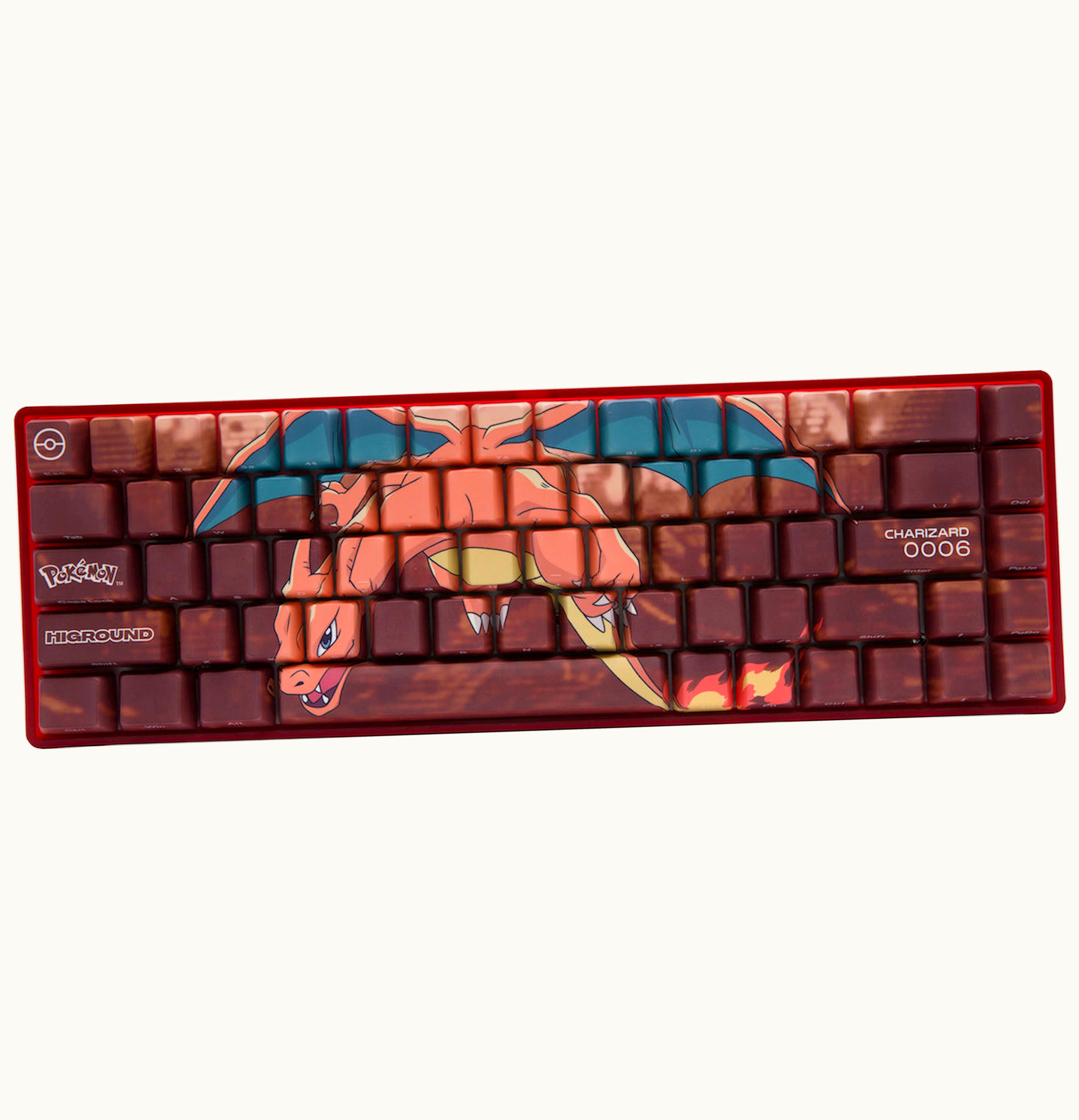 Higround Higround X Pokemon Charizard Basecamp 65 Keyboard