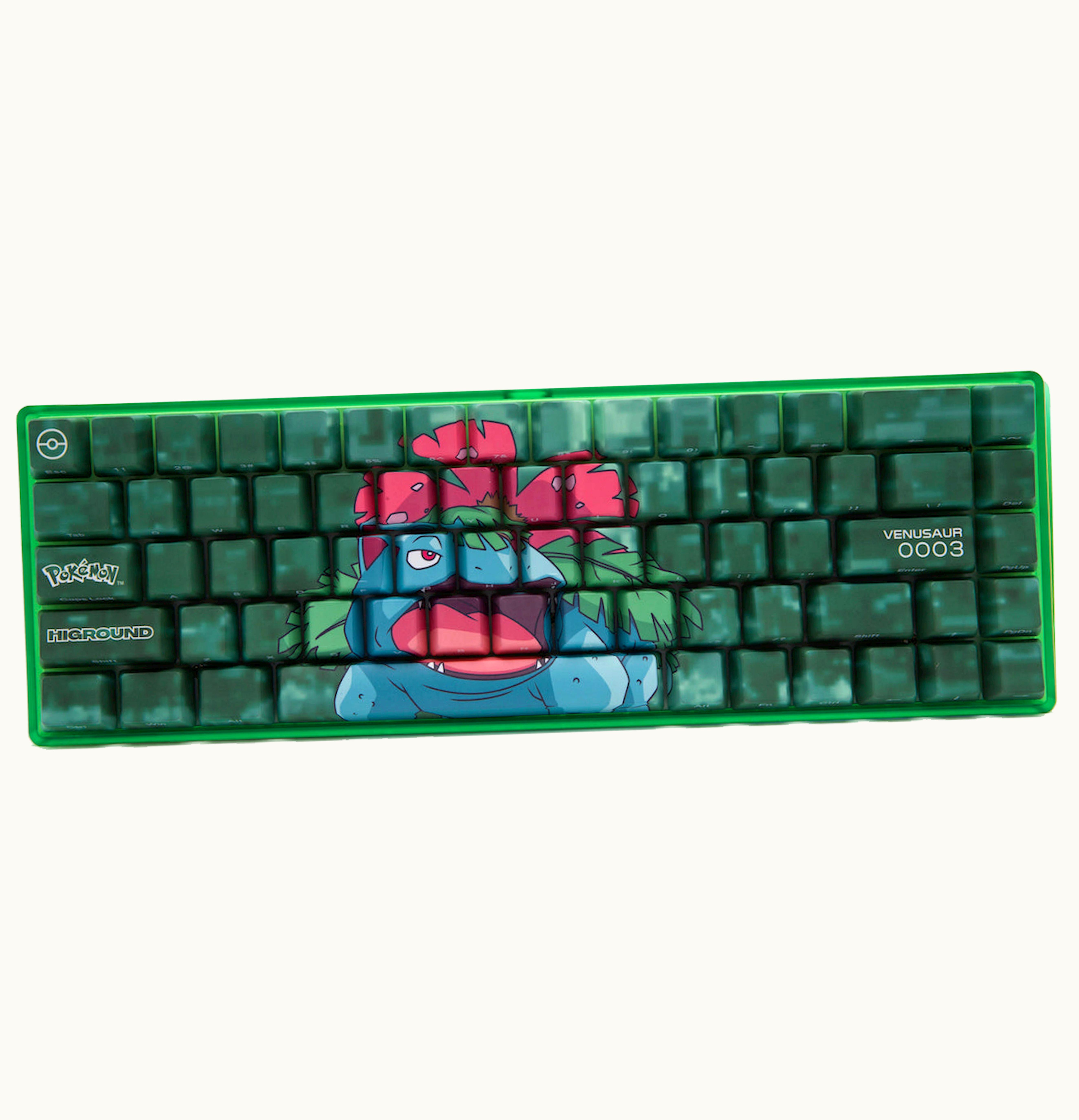 Higround Higround X Pokemon Venusaur Performance Base65 Keyboard