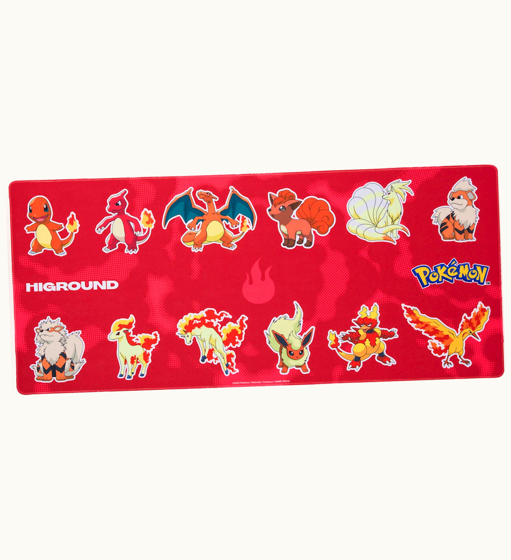 Higround Higround X Pokemon Fire Type Mousepad
