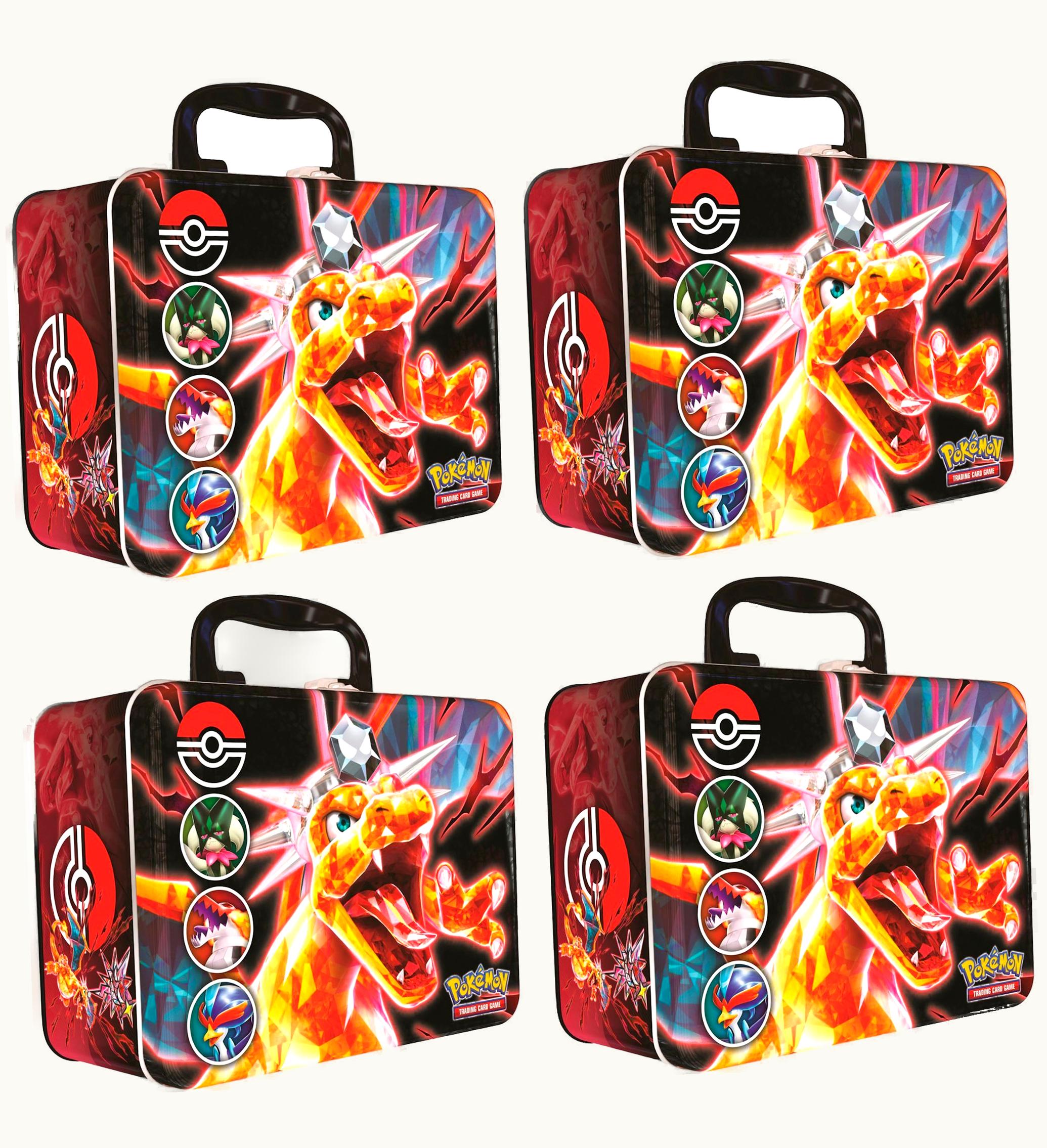 Pokemon Pokemon TCG 2023 Fall Collector Chest Tin 4x Lot