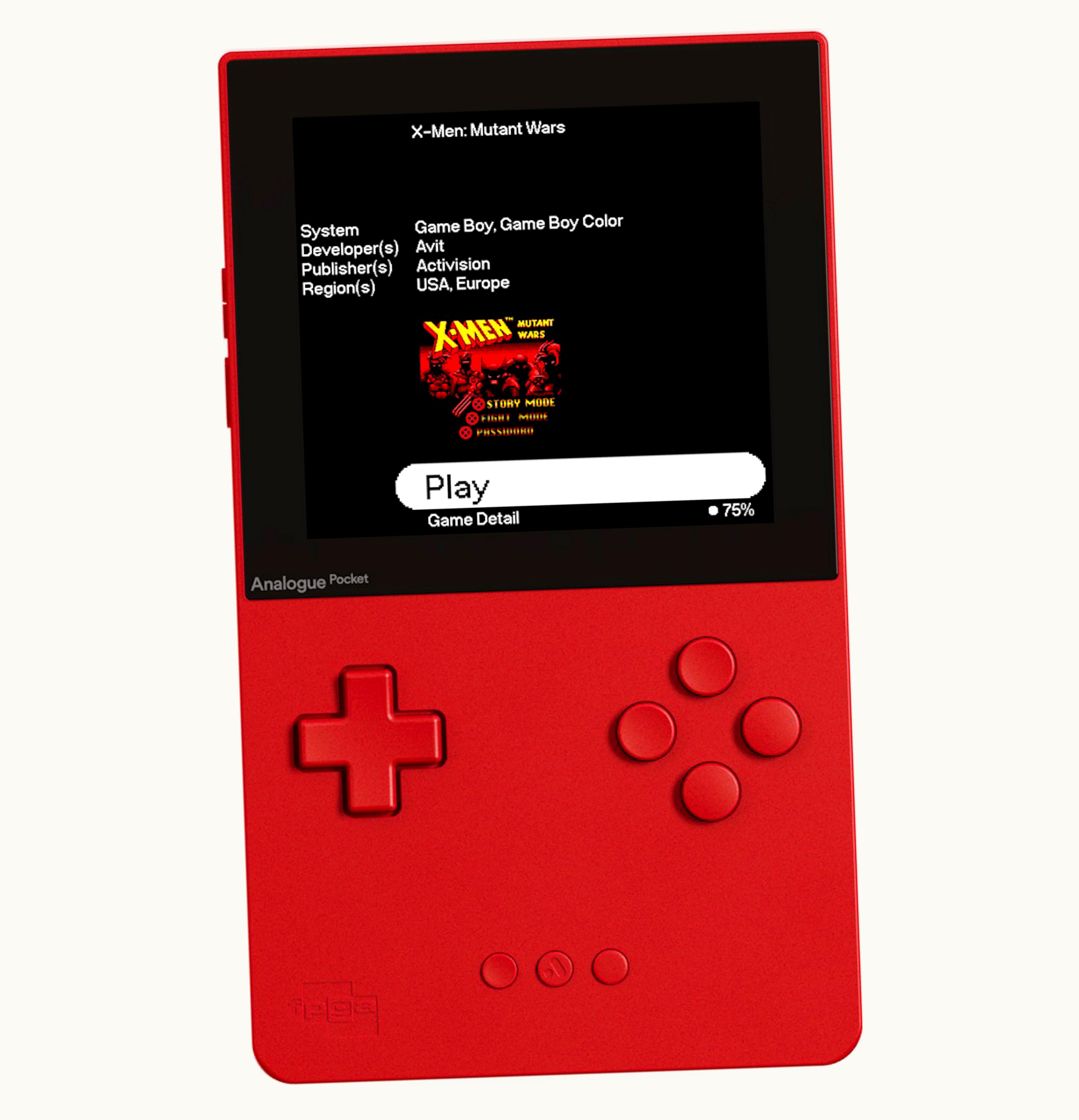 Analogue Analogue Pocket Console Red