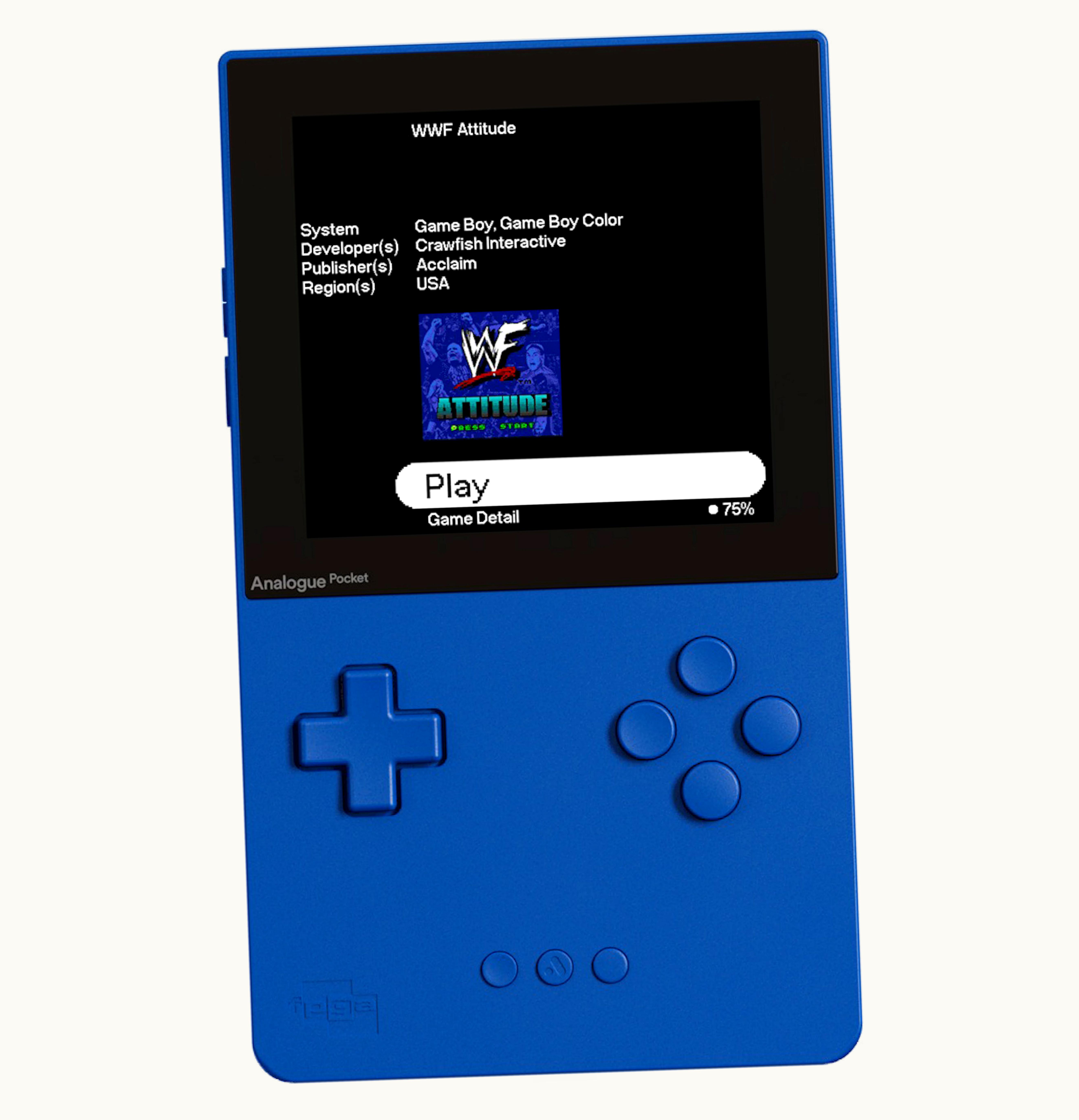 Analogue Analogue Pocket Console Blue