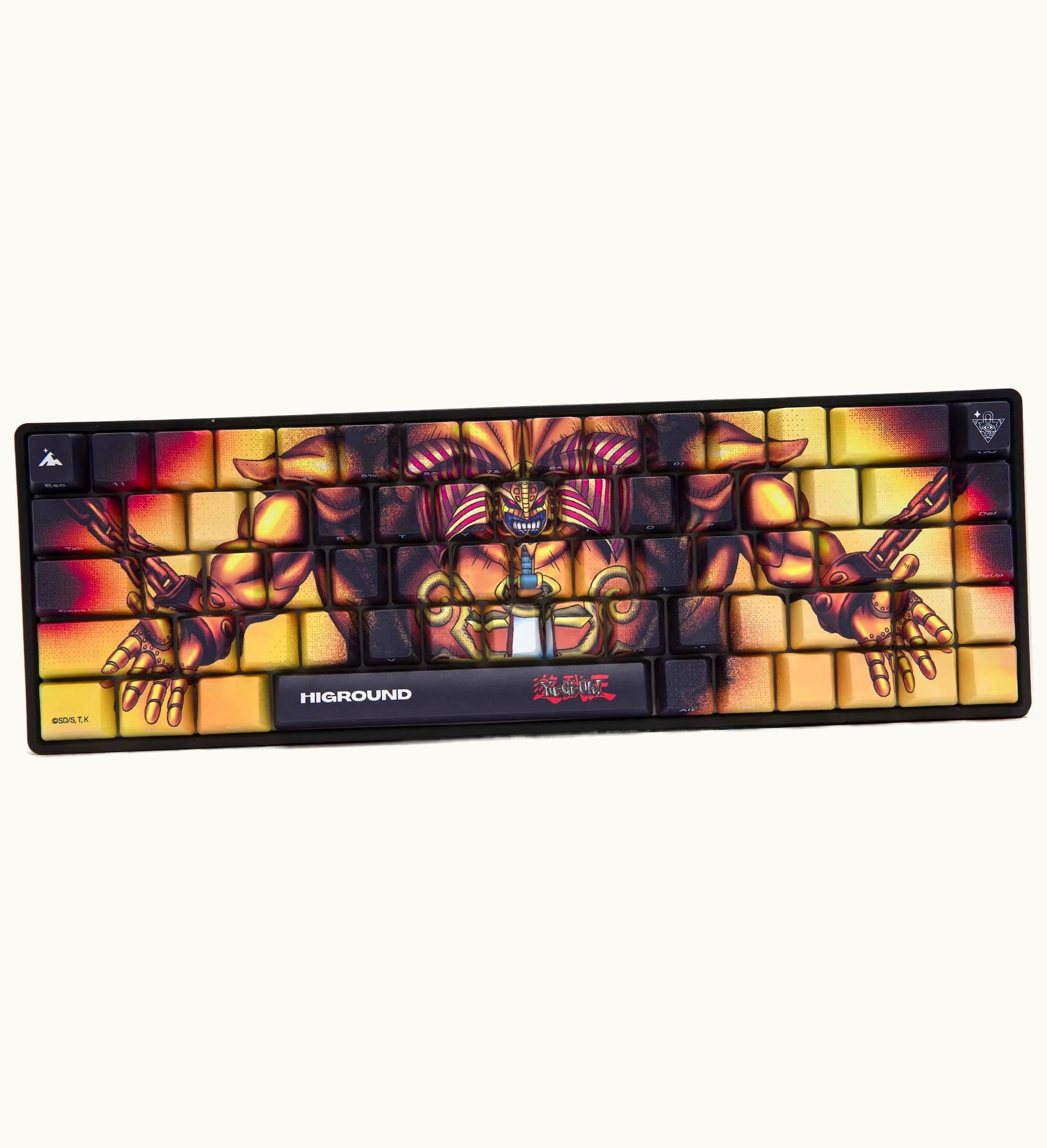 Higround Higround X Yugioh Exodia Performance Base65 Keyboard Black Gold