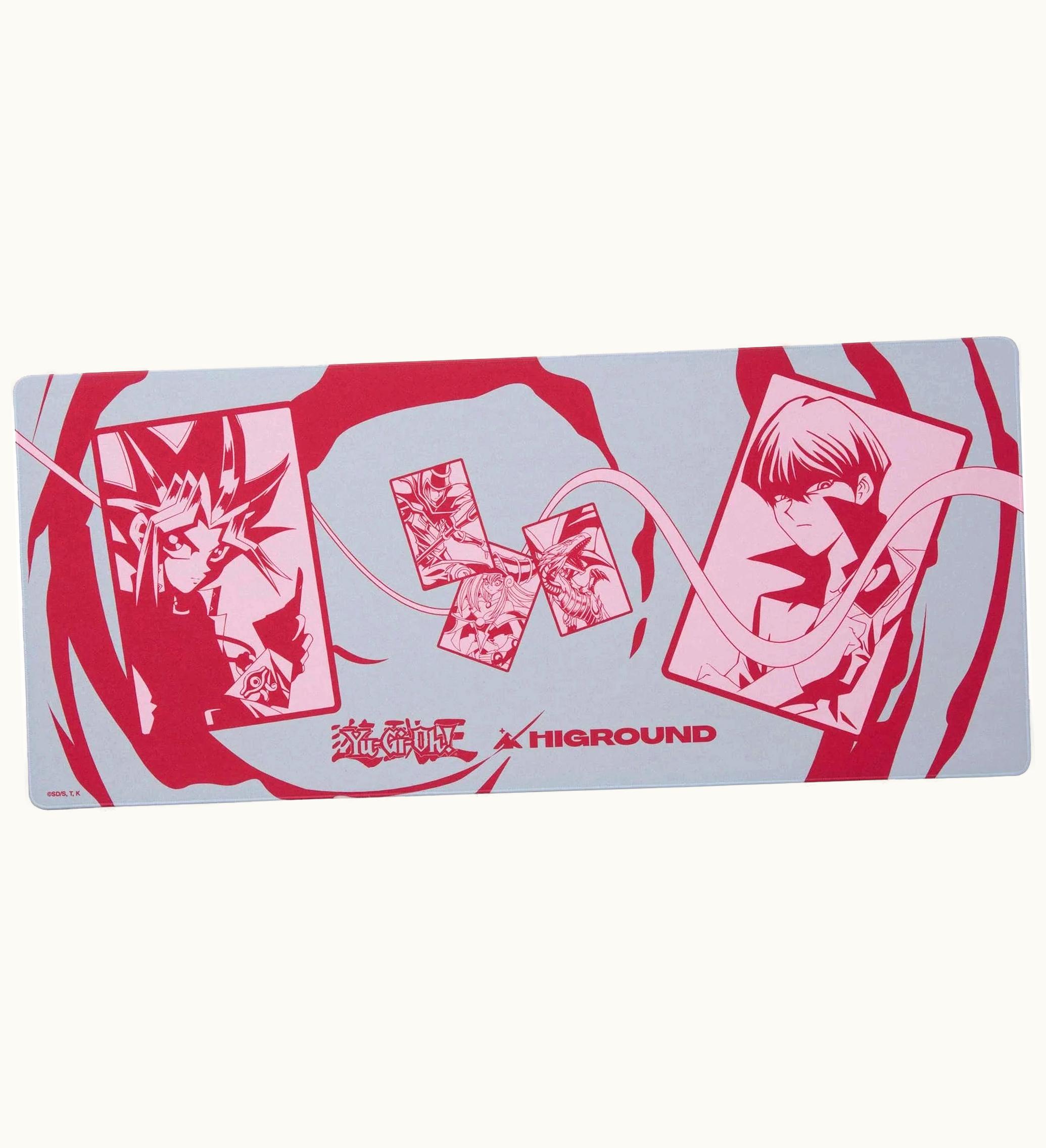 Higround Higround X Yugioh Yugi Kaiba Mousepad Red Grey