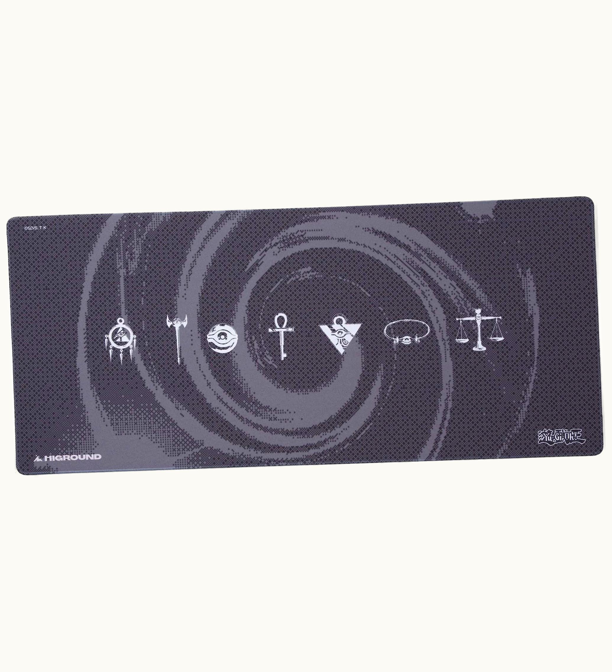 Higround Higround X Yugioh Millennium Item Mousepad Grey White