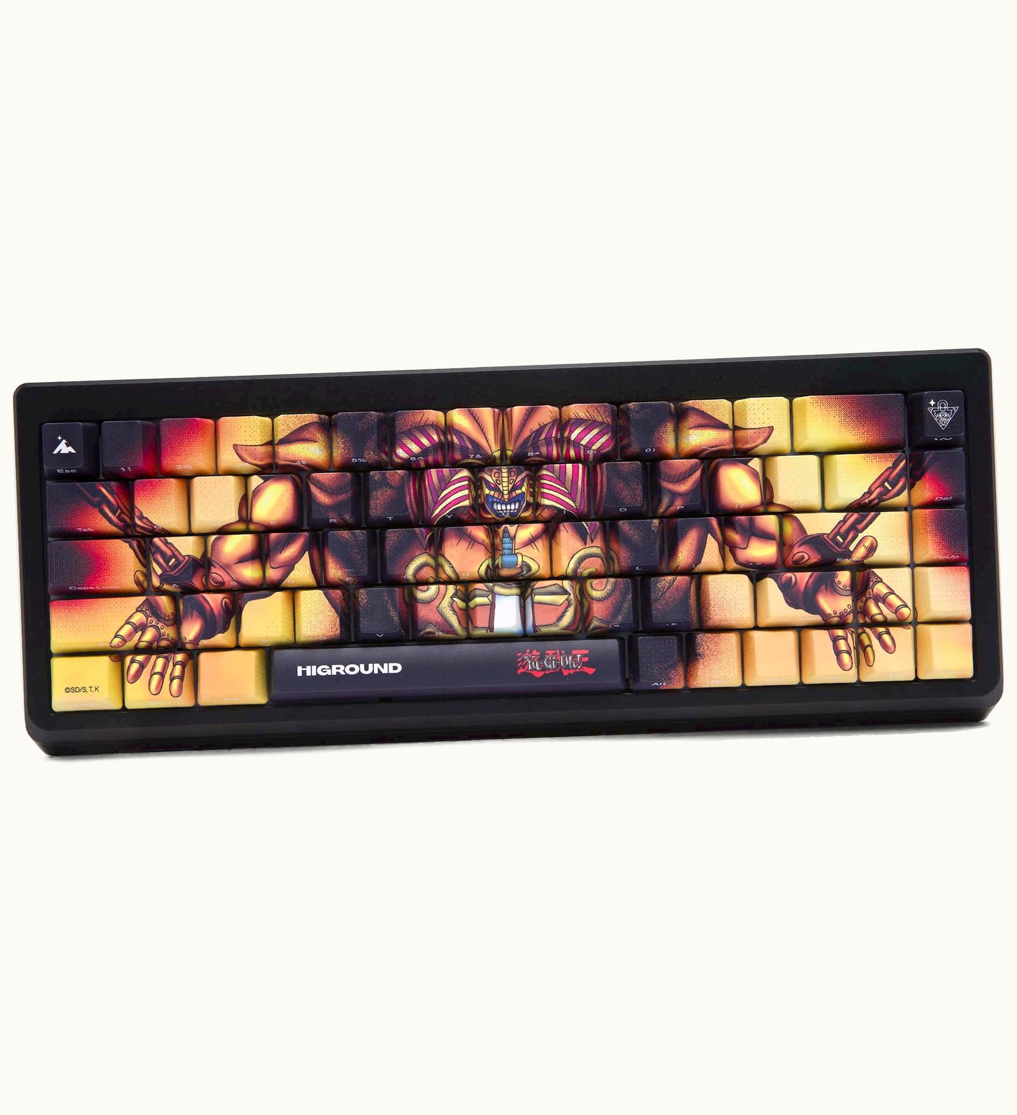 Higround Higround X Yugioh Exodia Summit 65 Keyboard Black Gold