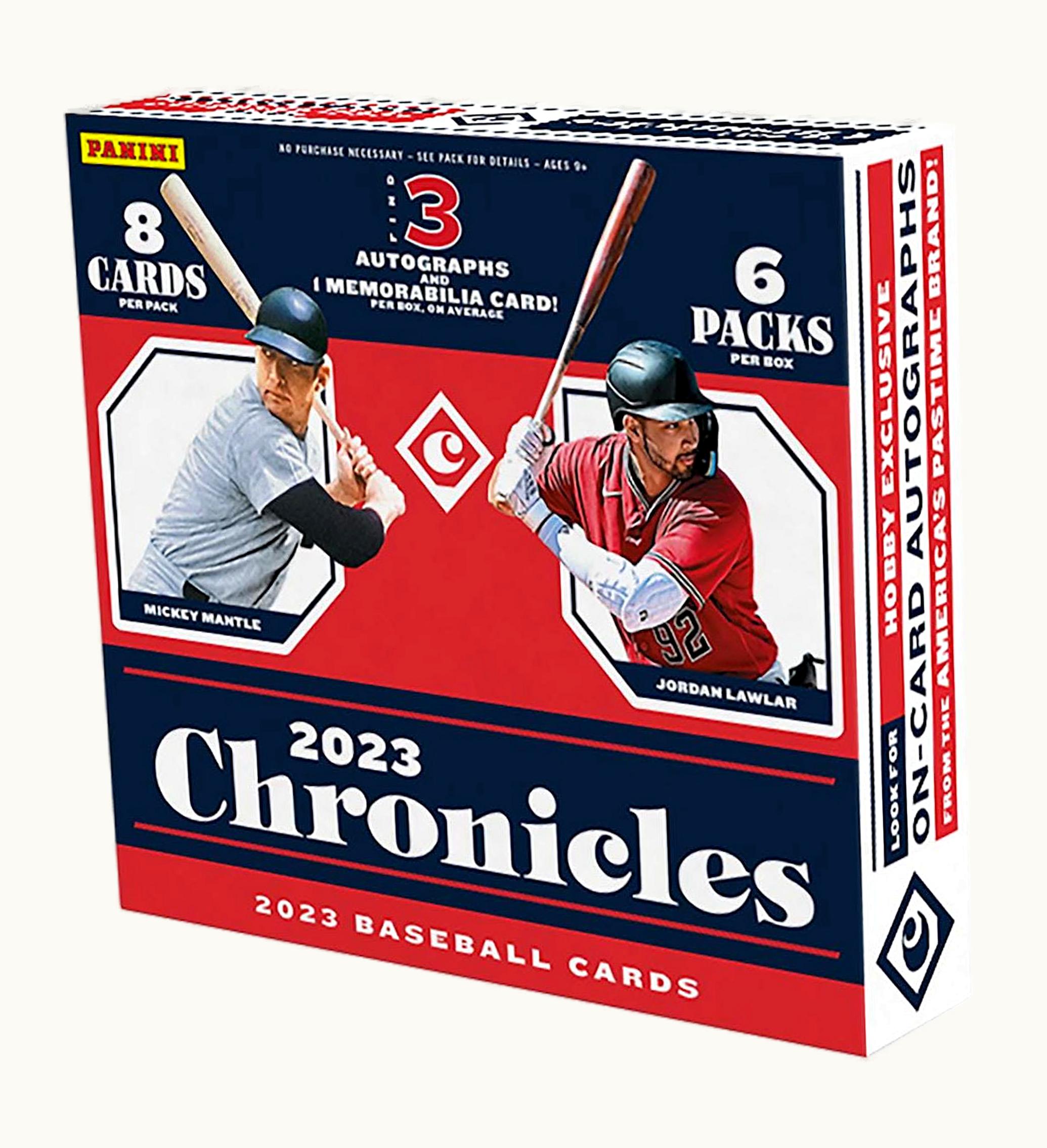 Panini 2023 Panini Chronicles Baseball Hobby Box
