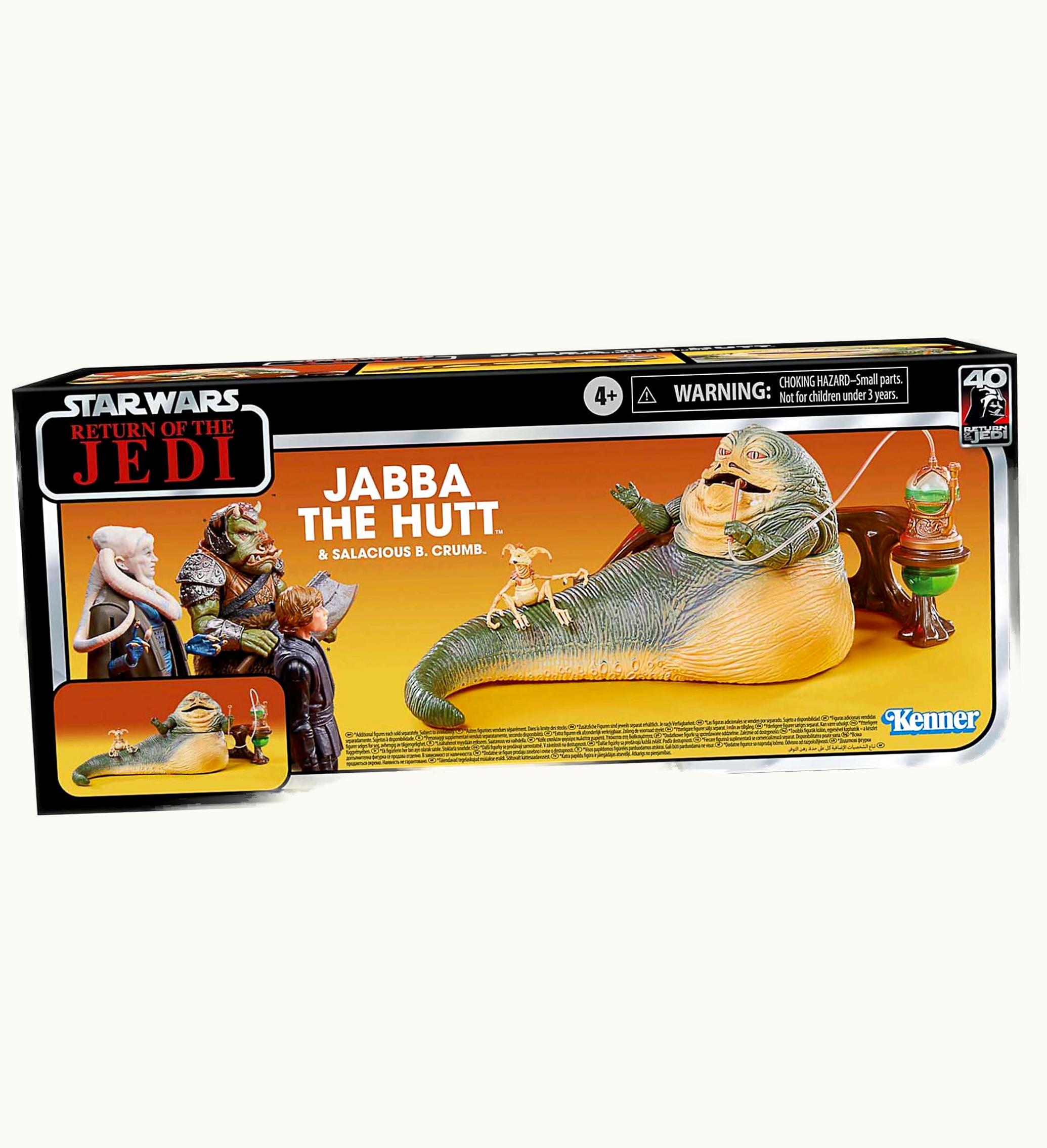 Hasbro Hasbro Star Wars The Black Series Rotj Jabba The Hutt Action Figure Set