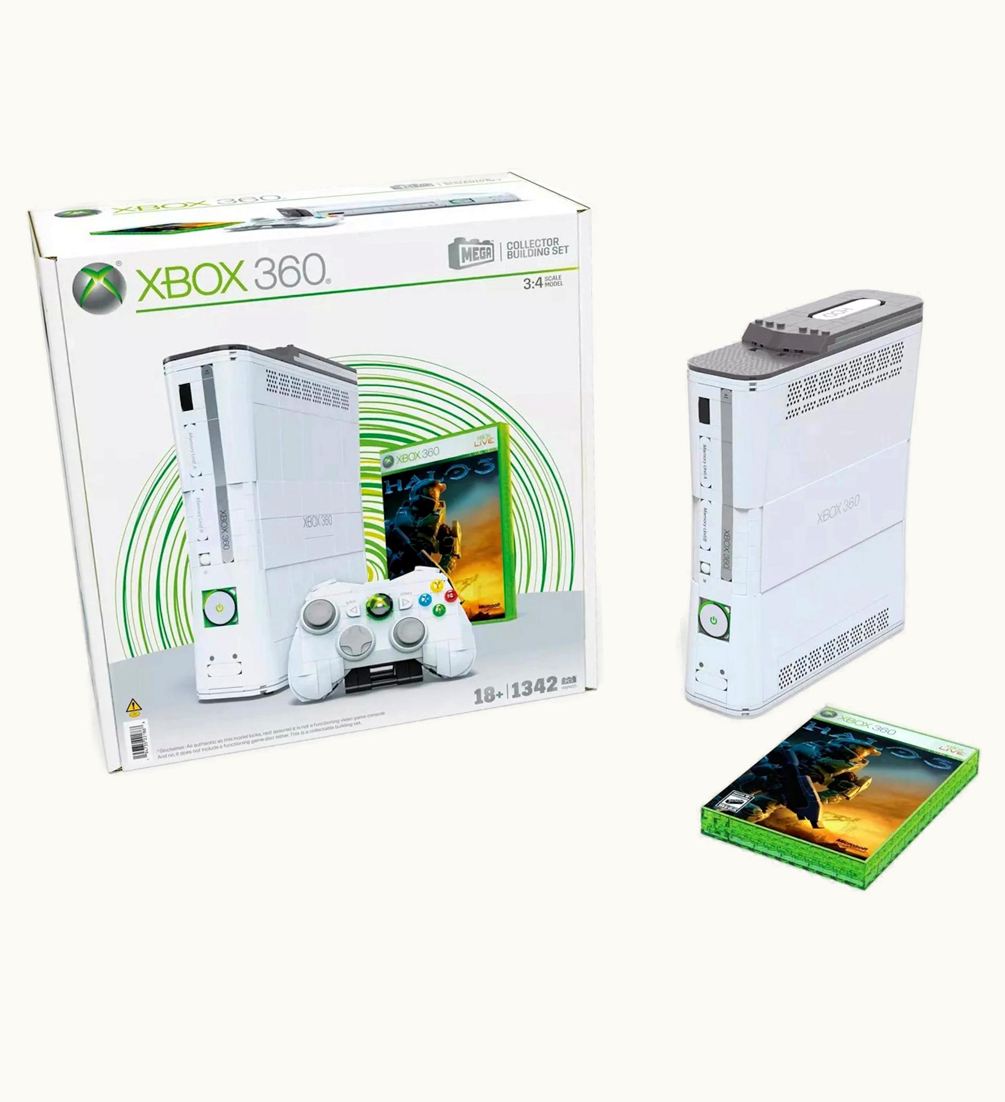 MEGA Mega Showcase Microsoft Xbox 360 Collector Building Set