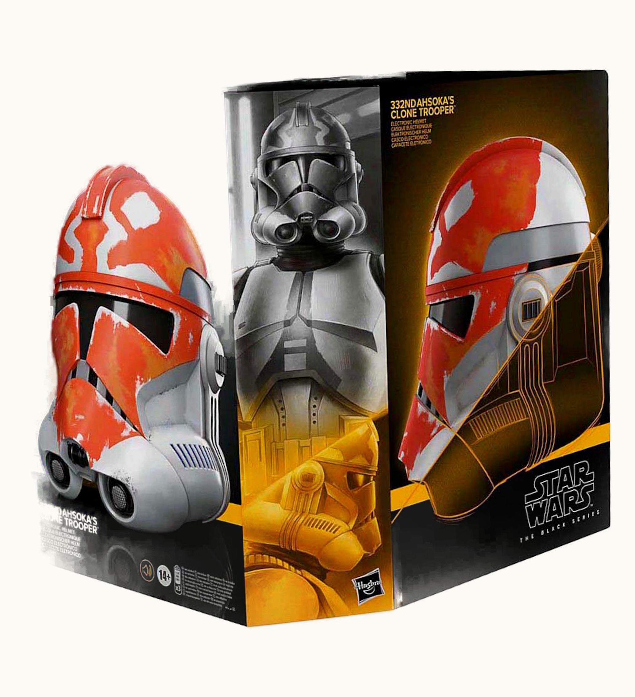 Hasbro Hasbro Star Wars The Black Series 332nd Ahsokas Clone Trooper Electronic Helmet