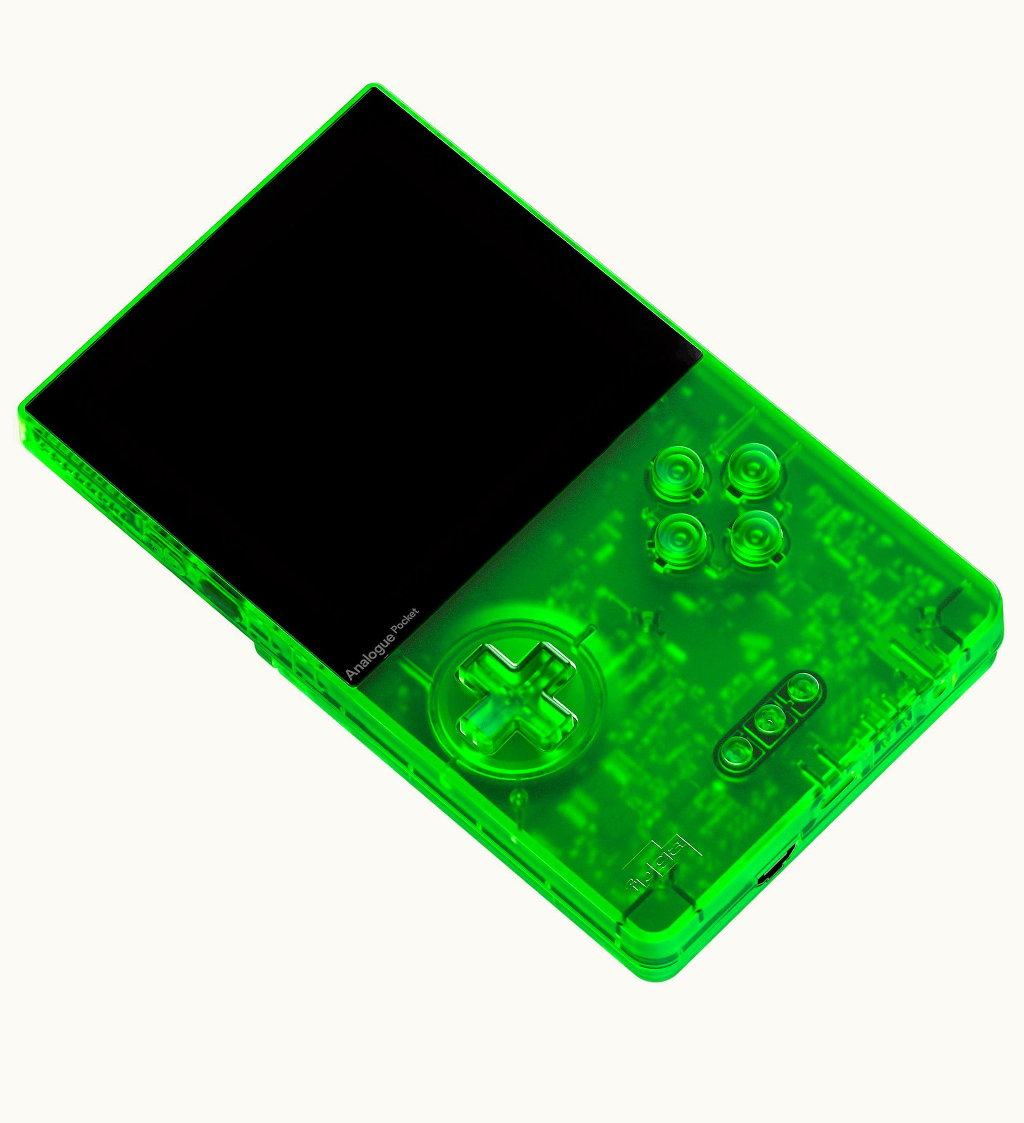 Analogue Analogue Pocket Console Transparent Green