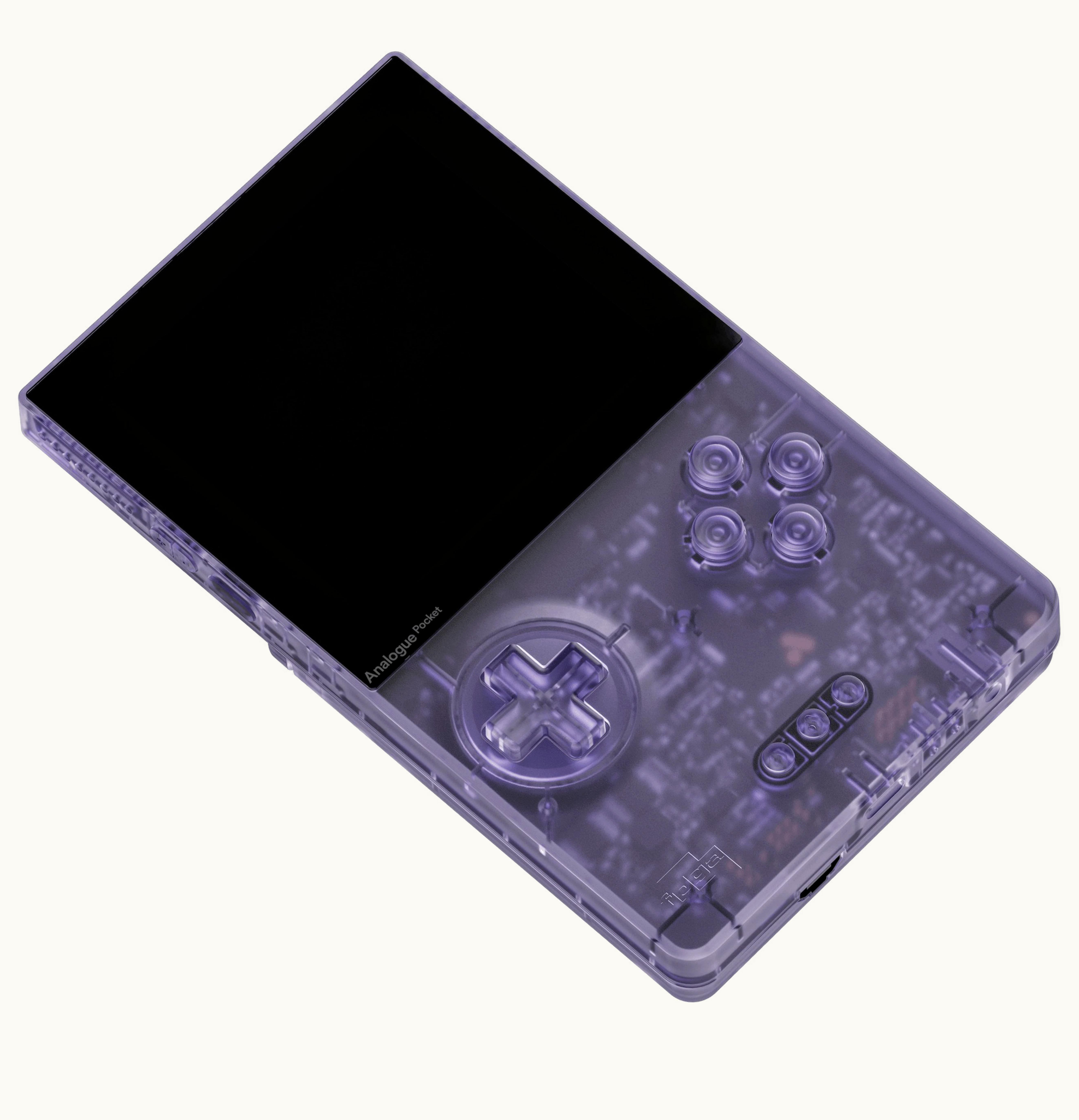 Analogue Analogue Pocket Console Transparent Purple