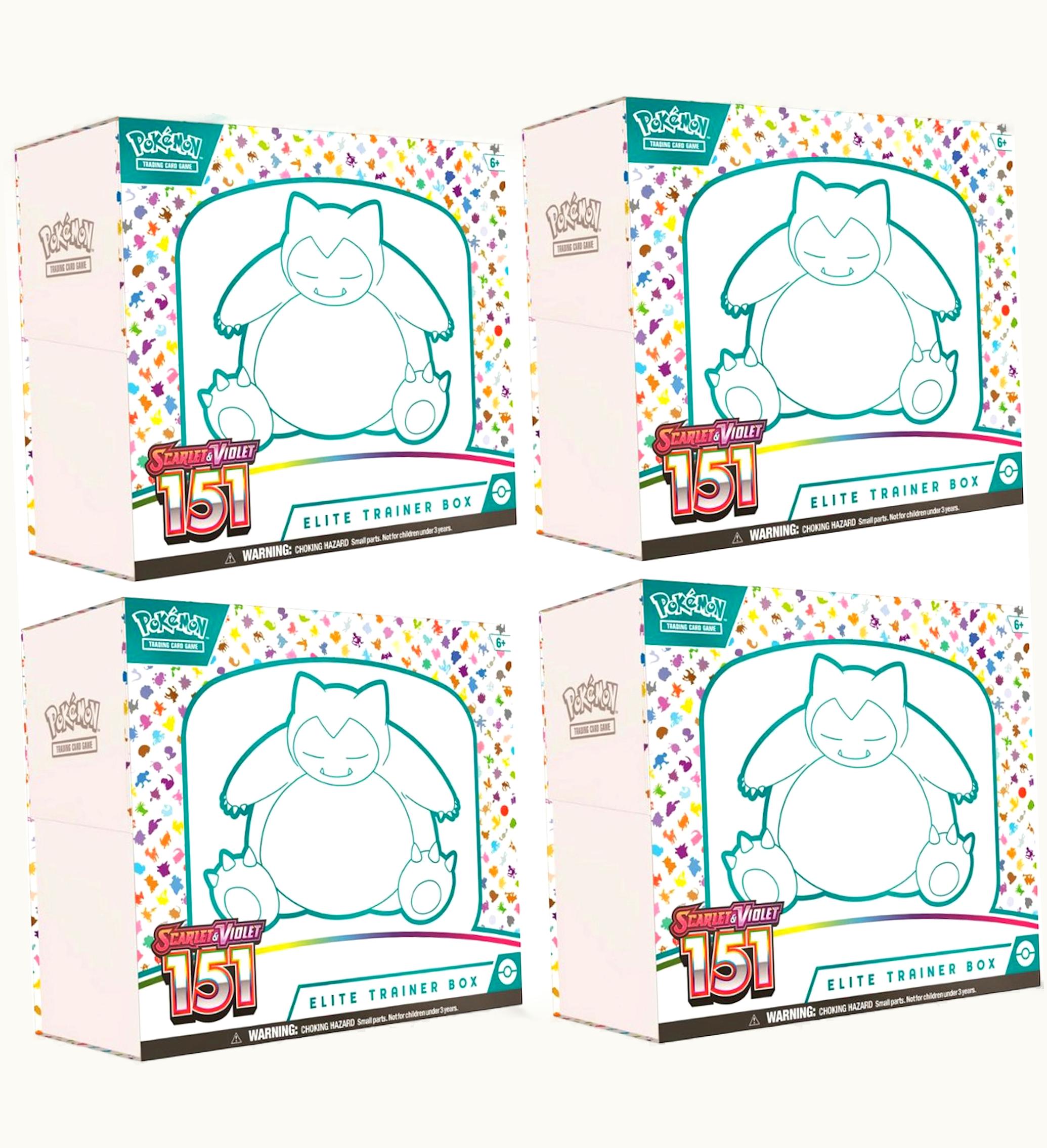 Pokemon Pokemon TCG Scarlet Violet 15 Elite Trainer Box 4x Lot