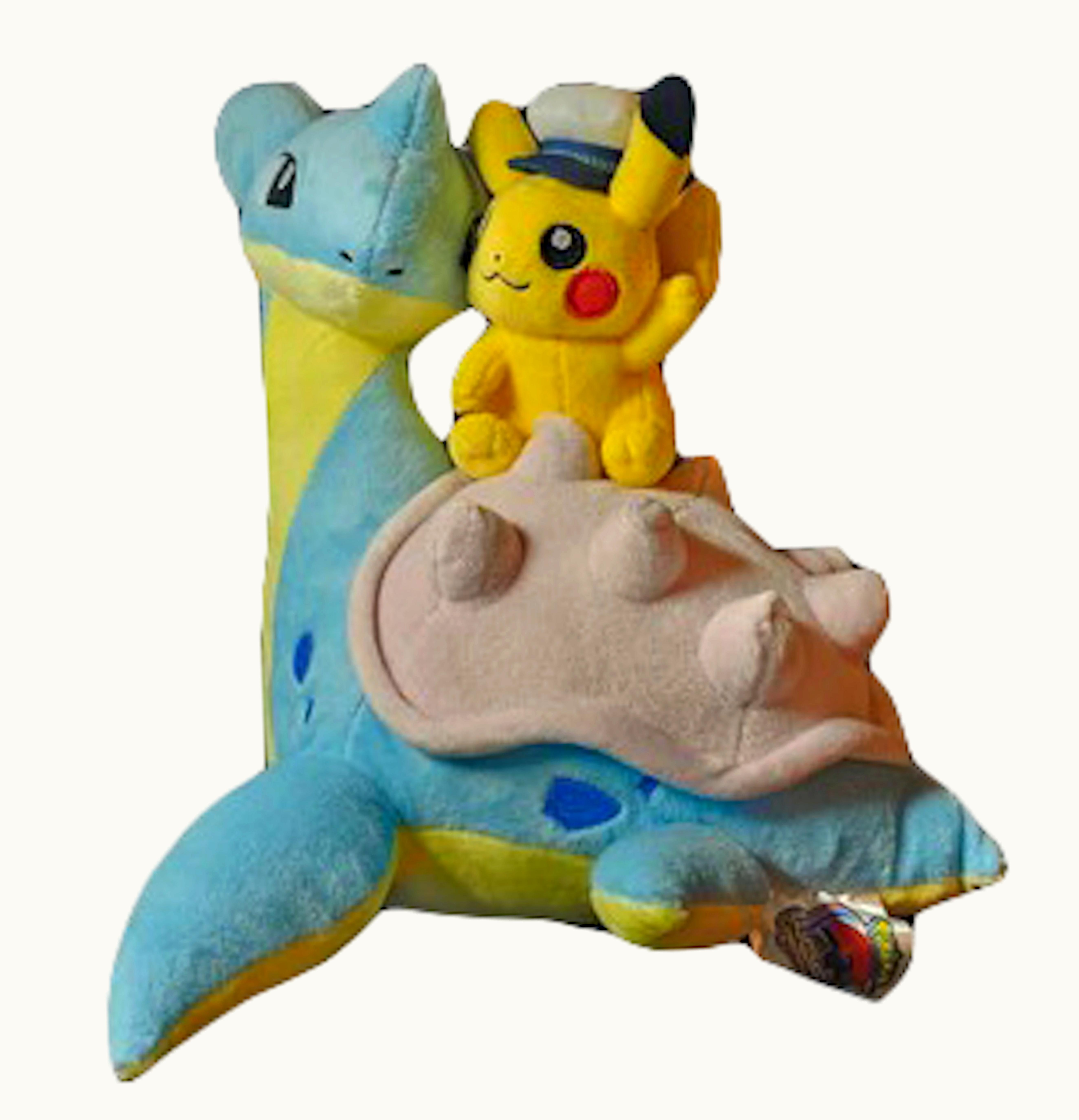 Pokemon Pokemon Center World Store 2023 Lapras Pikachu Plush