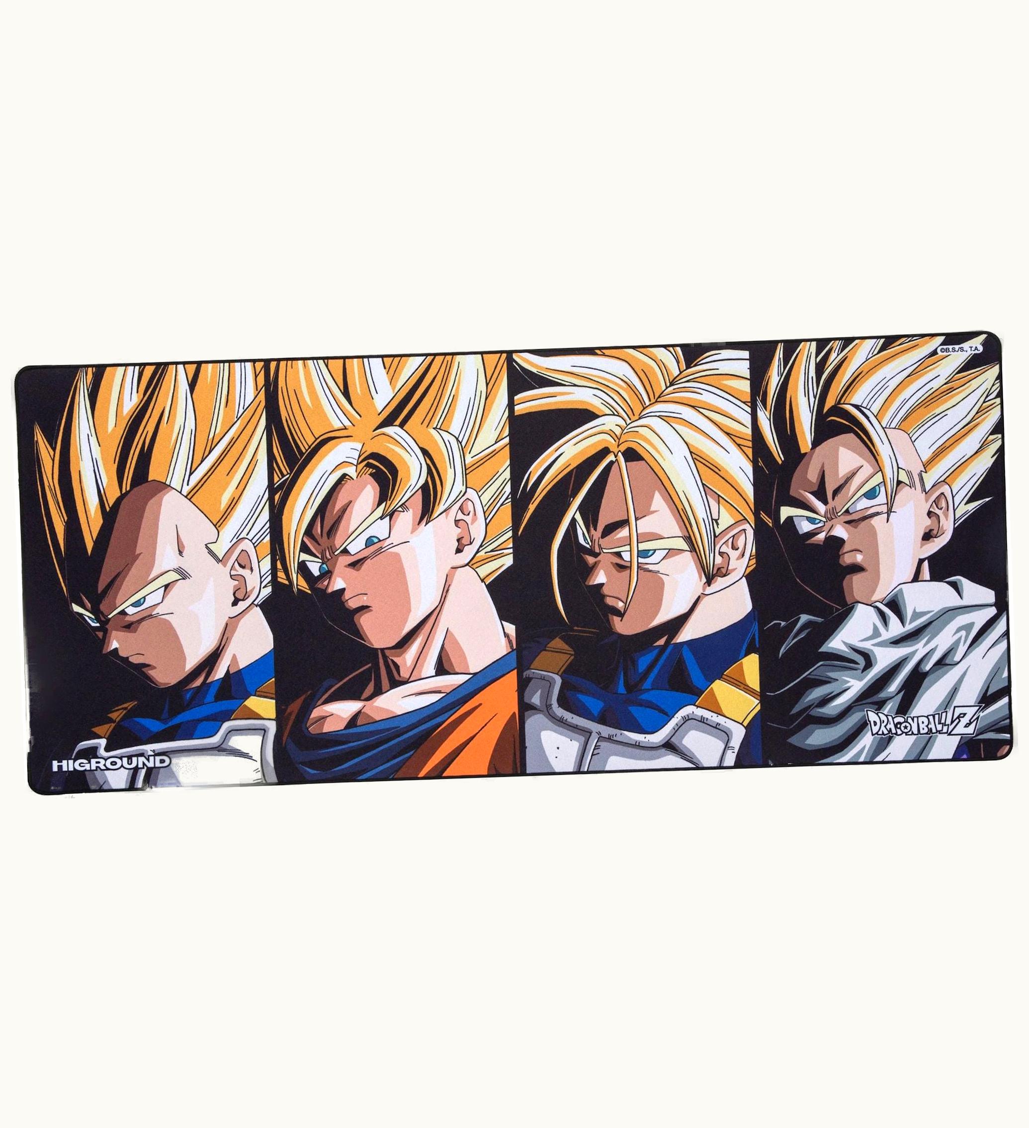 Higround Higround X Dragon Ball Z Super Saiyan Mousepad Blue Yellow