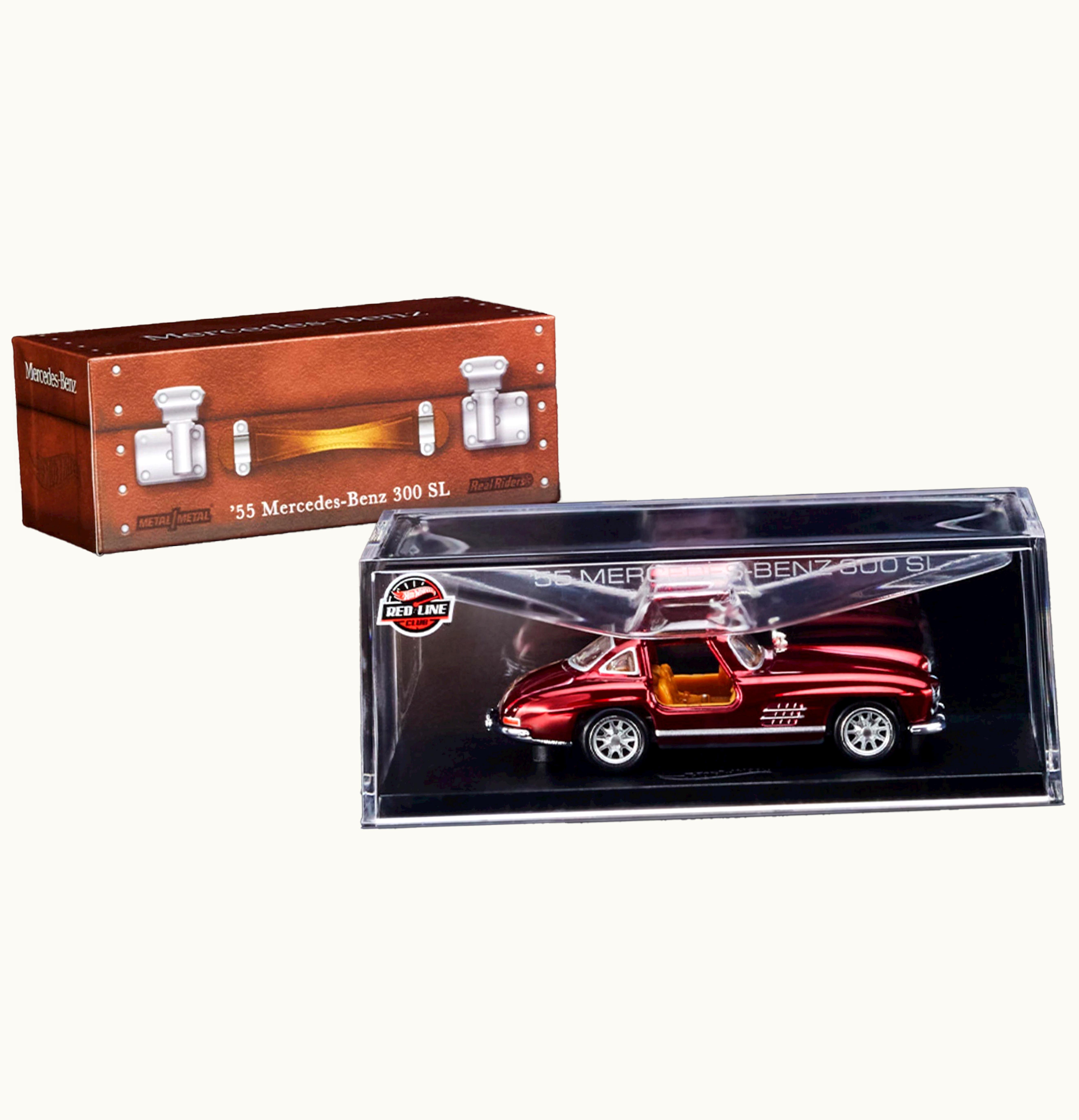 Hot Wheels Hot Wheels Rlc 1955 Mercedes Benz 300 Sl Oxblood