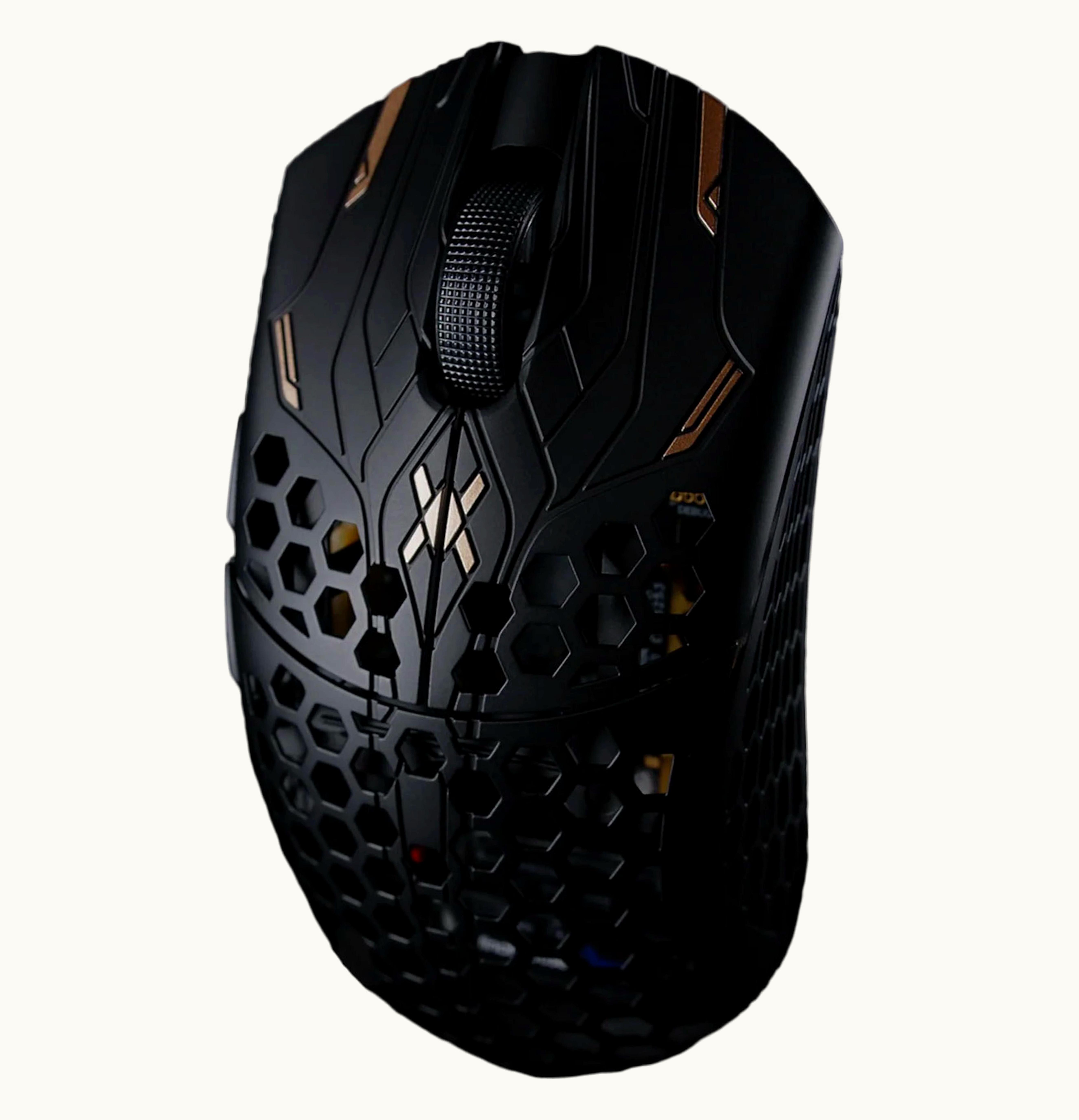 Finalmouse Finalmouse Ultralightx Guardian Wireless Mouse 121 X 57mm Black Gold